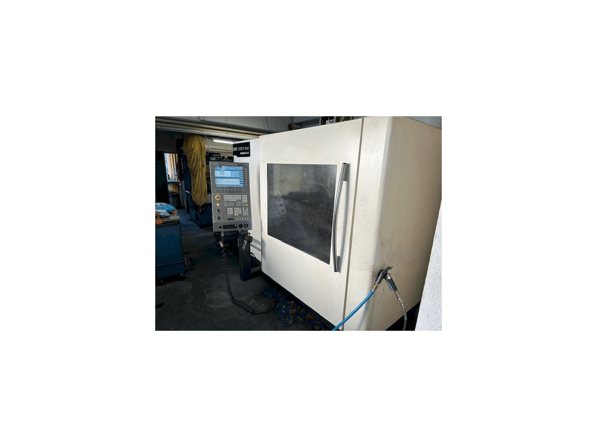 A DMG 1035 Evo gép elölnézete