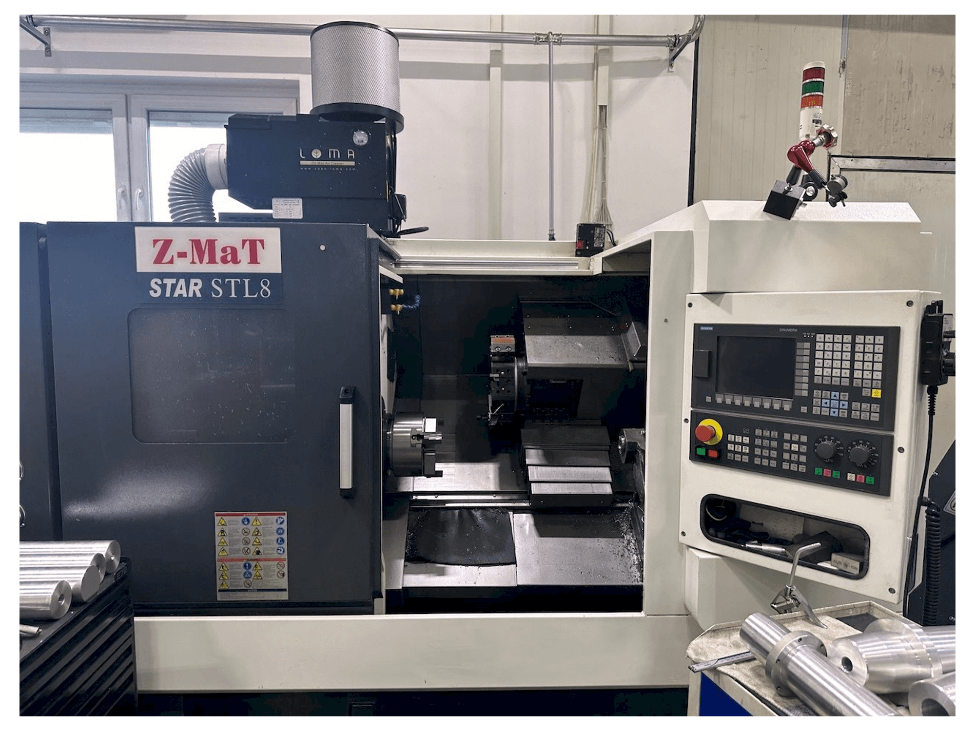 A Z-MAT STAR STL 8 gép elölnézete
