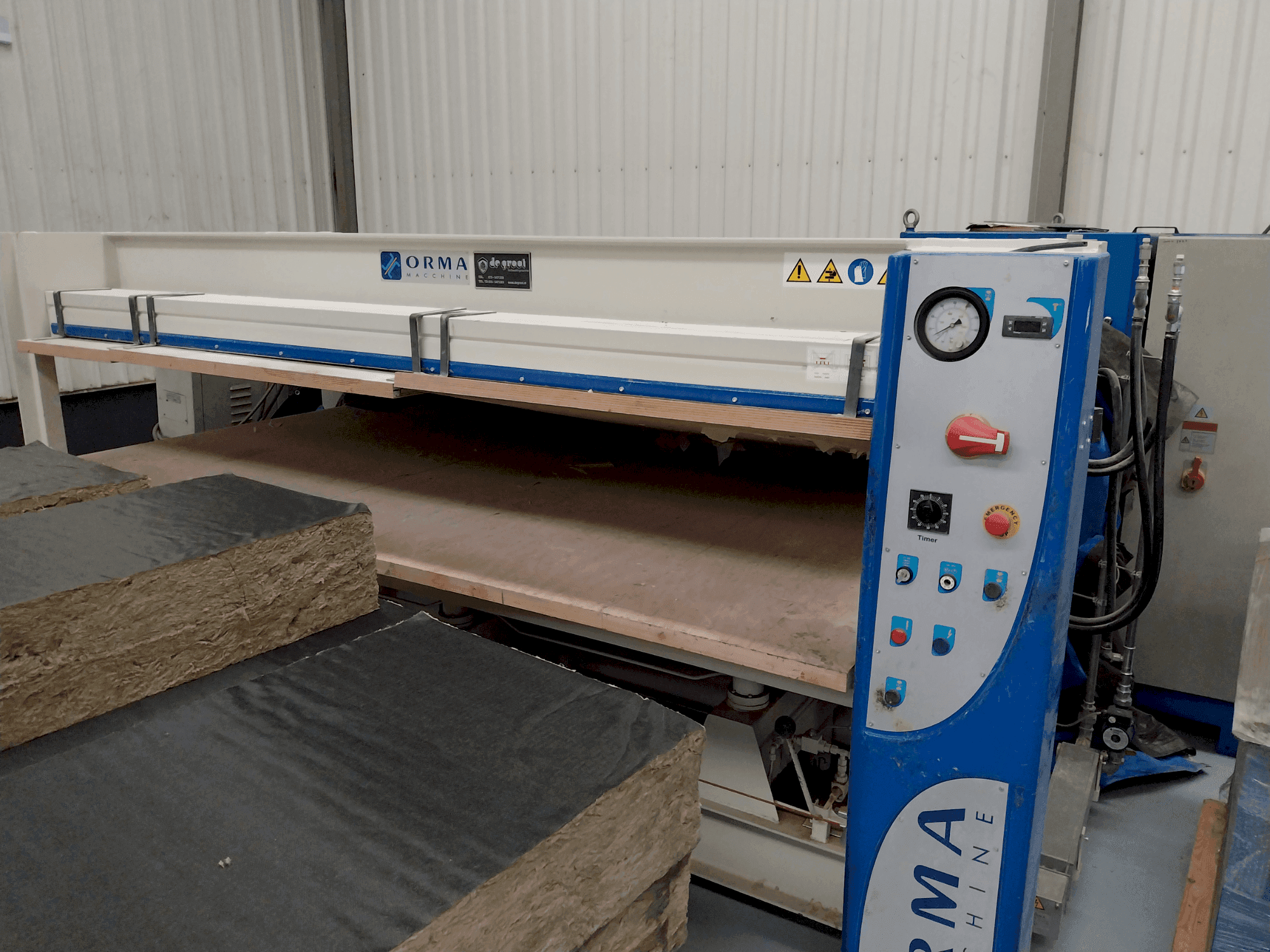 A ORMA C/6 30/13 AS-BA (2009) gép elölnézete