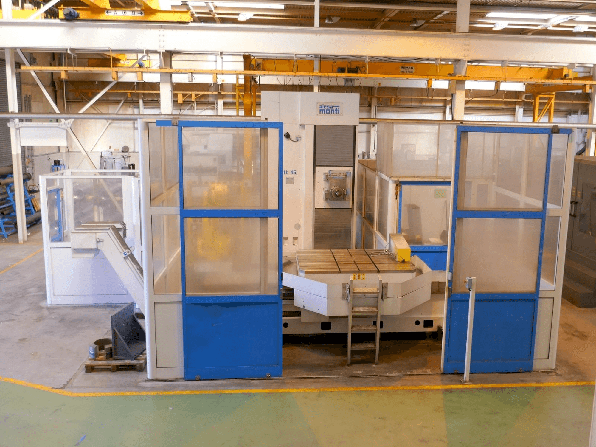 A ALESA MONTI FT 45 TG gép elölnézete