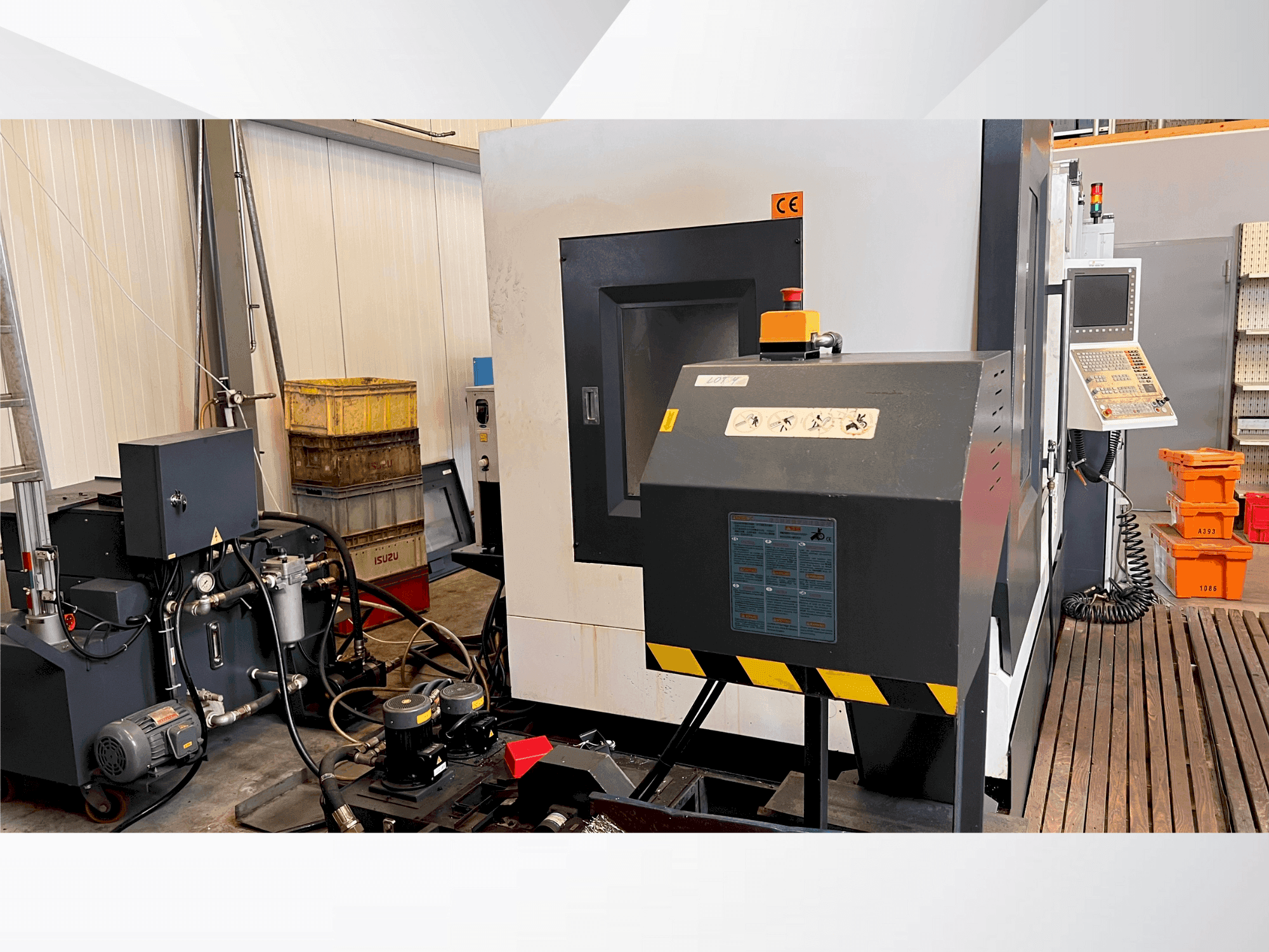 A POSmill C 1050 gép elölnézete