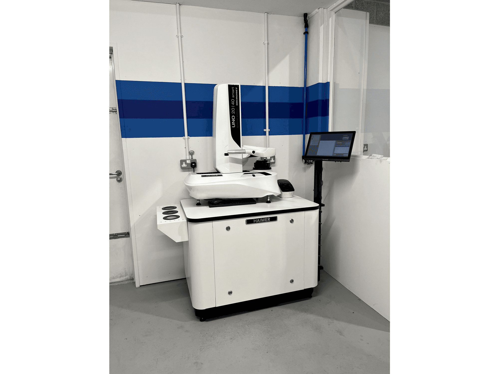 A HAIMER UNO 20/40 Smart Microset gép elölnézete