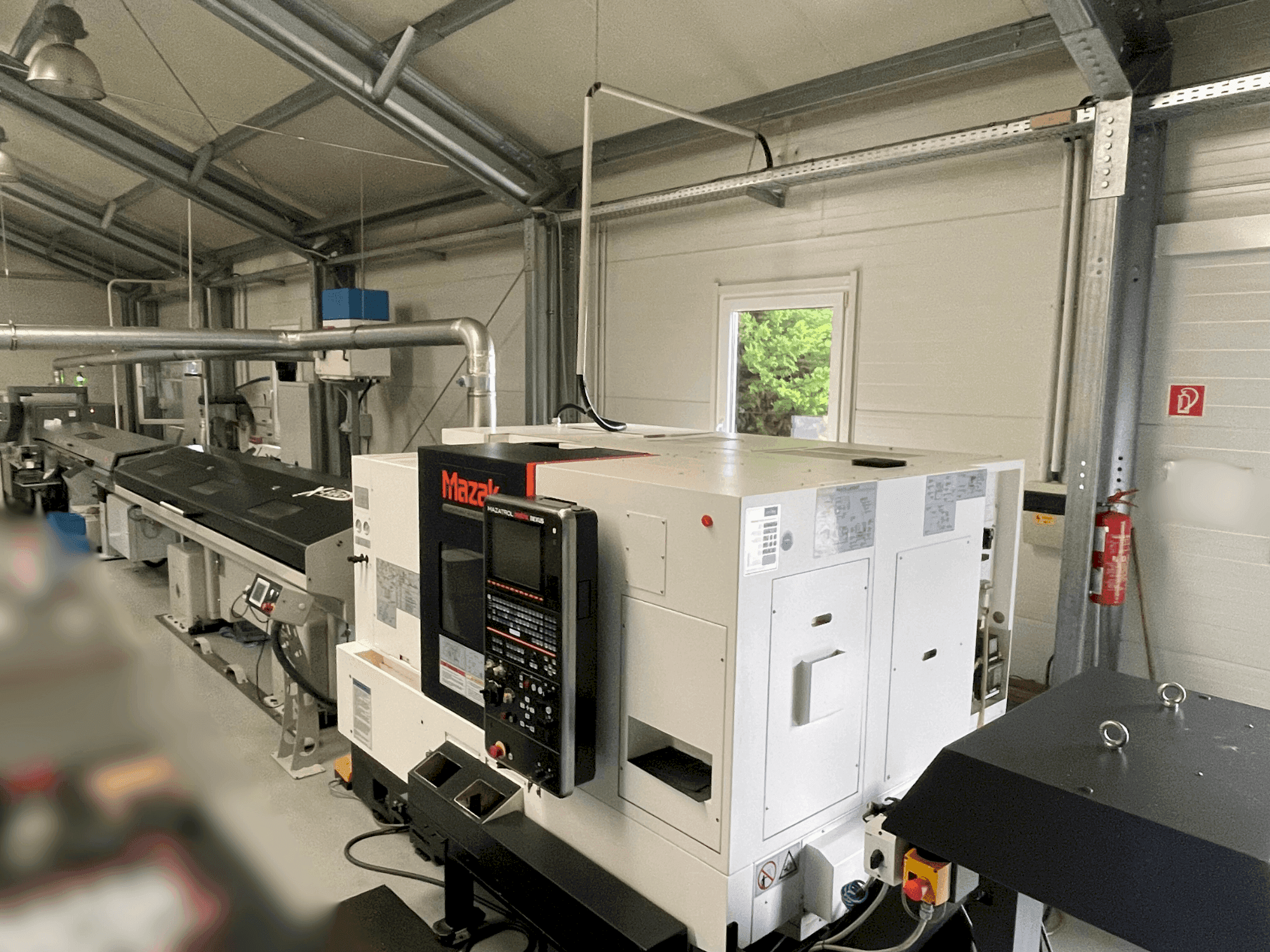 A Mazak Quick Turn Nexus 200-II MS gép elölnézete