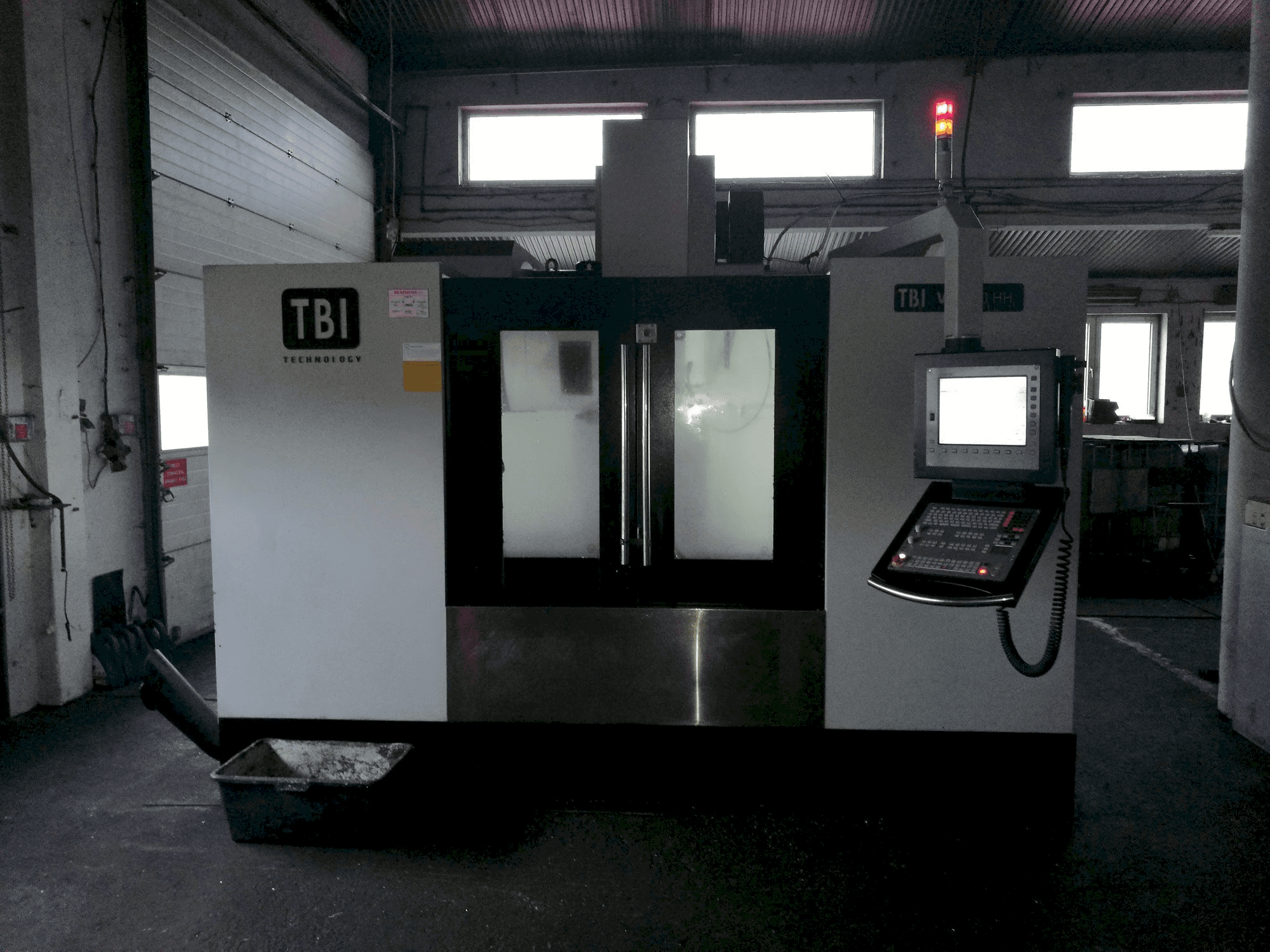 A TBI VC 1270 HH gép elölnézete