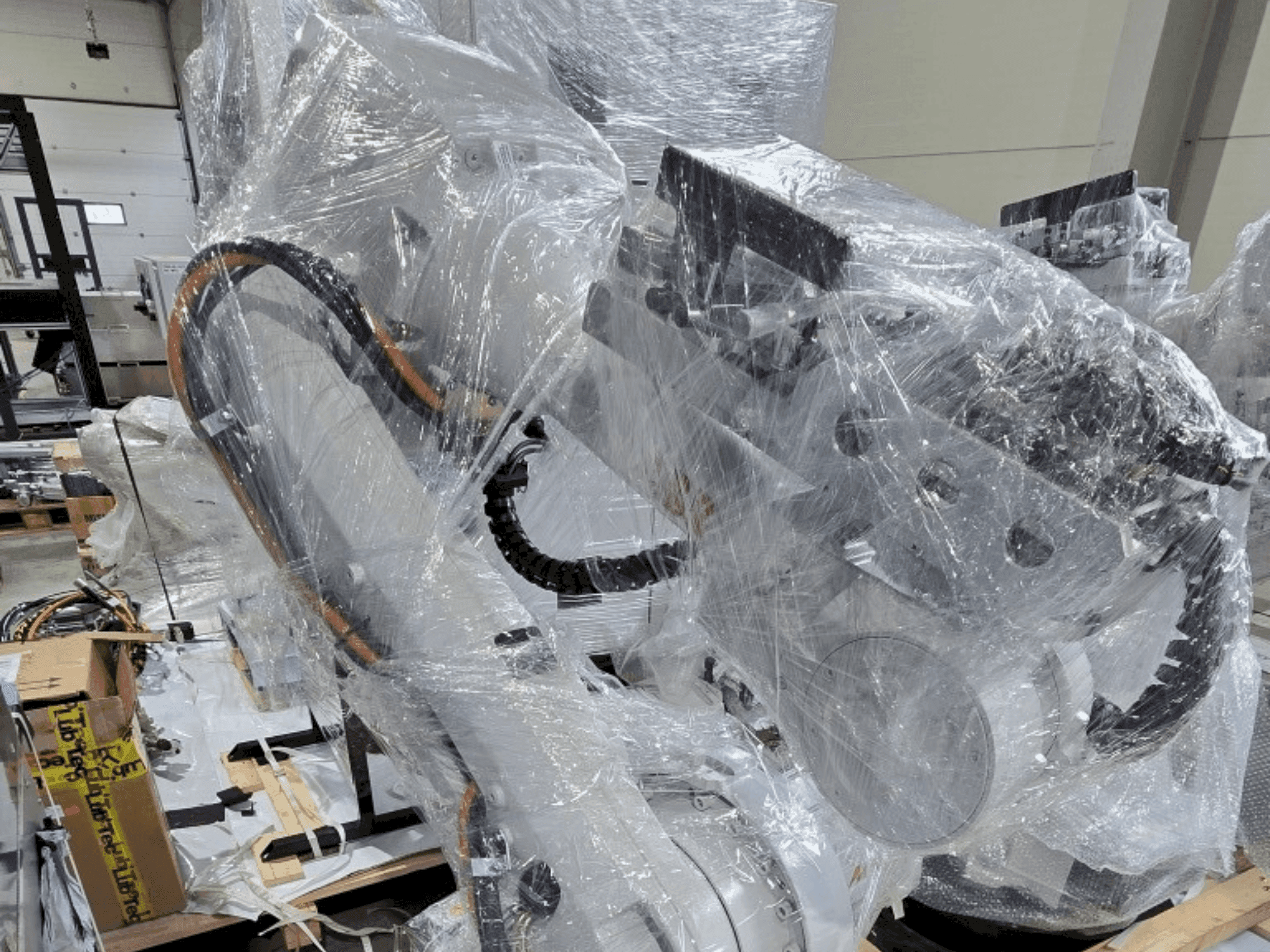 A ABB IRB 4600-45/2.05 gép elölnézete