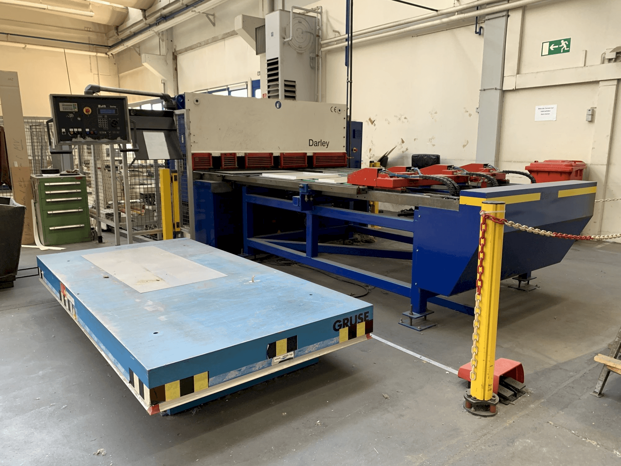 A Darley VS 2100 X 4 gép elölnézete