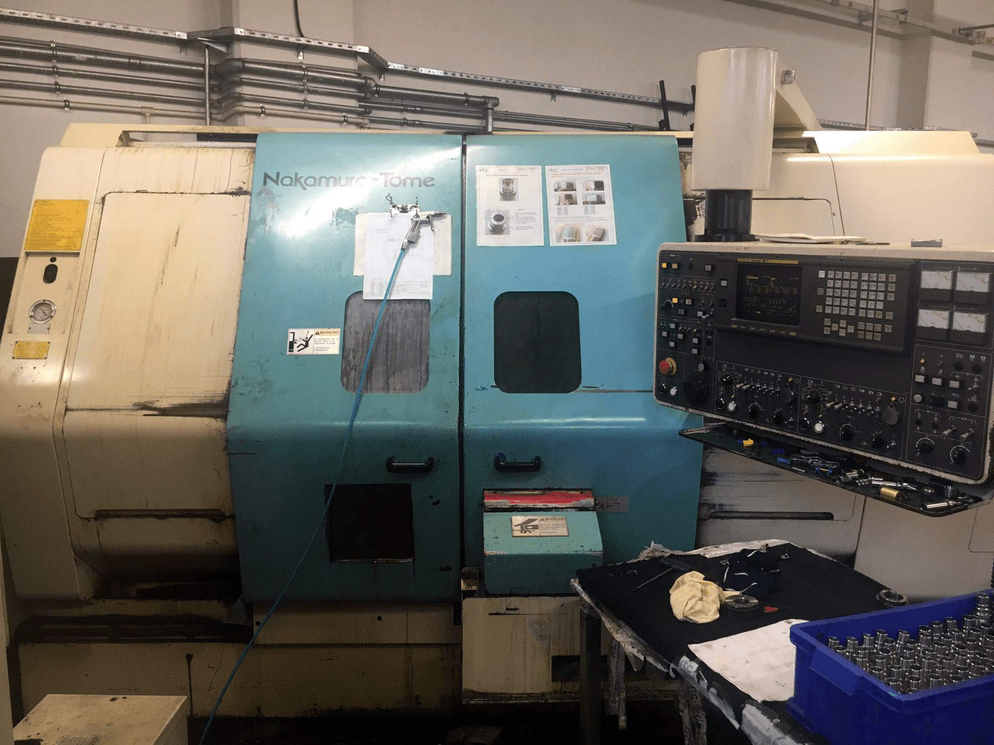 A NAKAMURA-TOME TW-20 MMY gép elölnézete