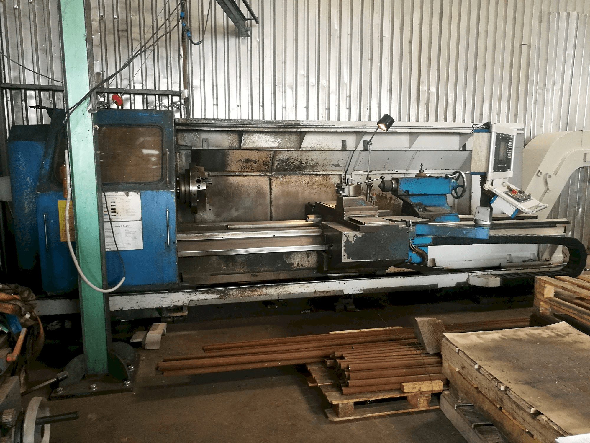 A Heidenreich & Harbeck Hamburg 840 gép oldalnézete