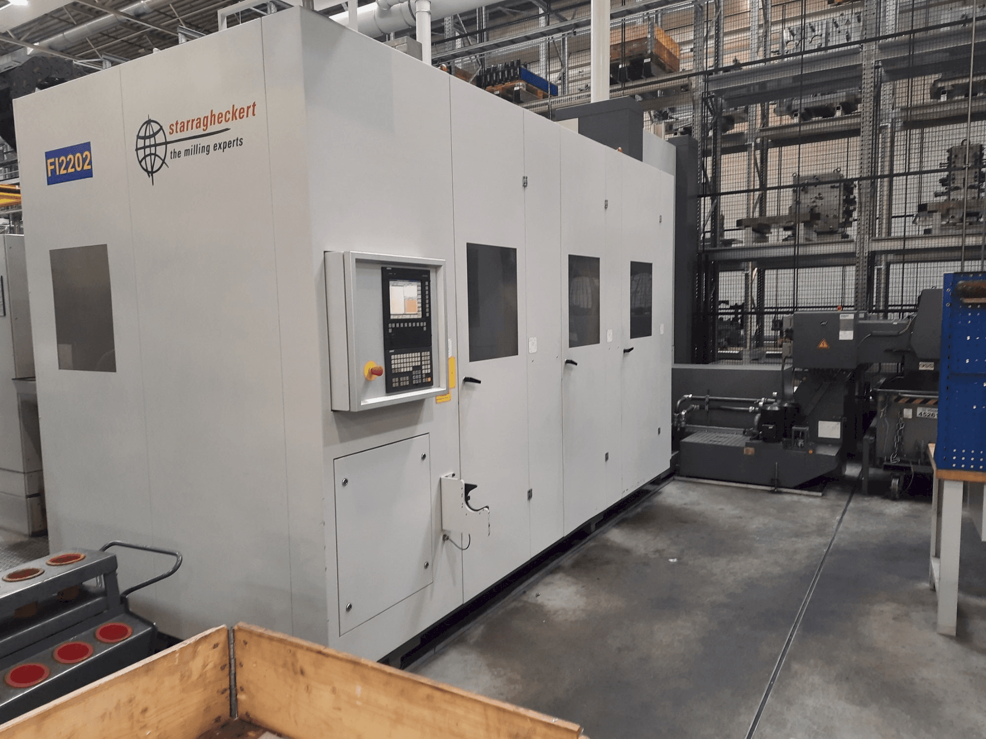 A Heckert HEC 1000 gép elölnézete