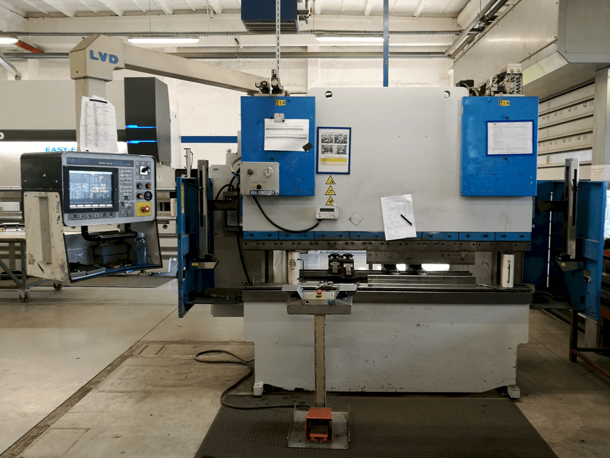 A LVD PPEB 50/20 MNC 95 gép elölnézete