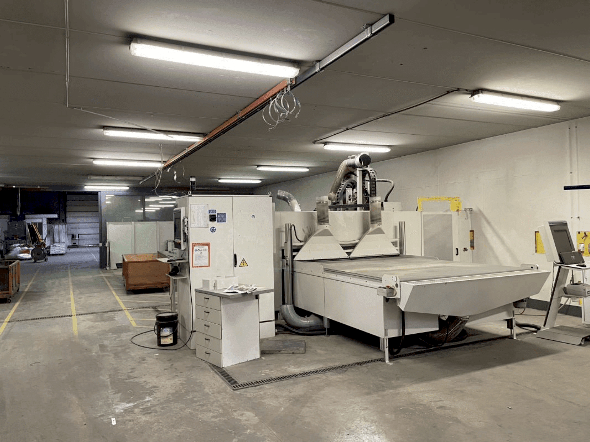 A SCM Morbidelli Author M400 gép elölnézete