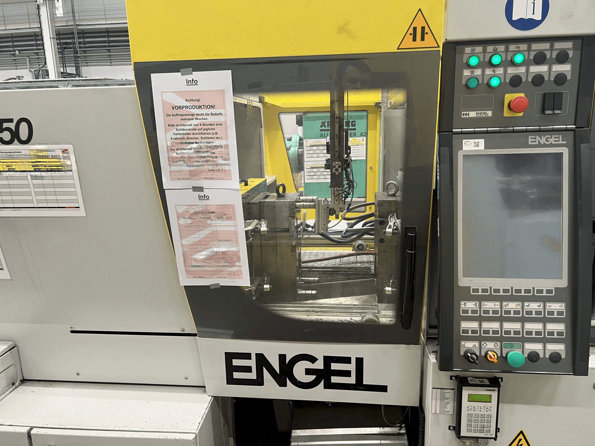 A Engel Victory 200/50 gép elölnézete