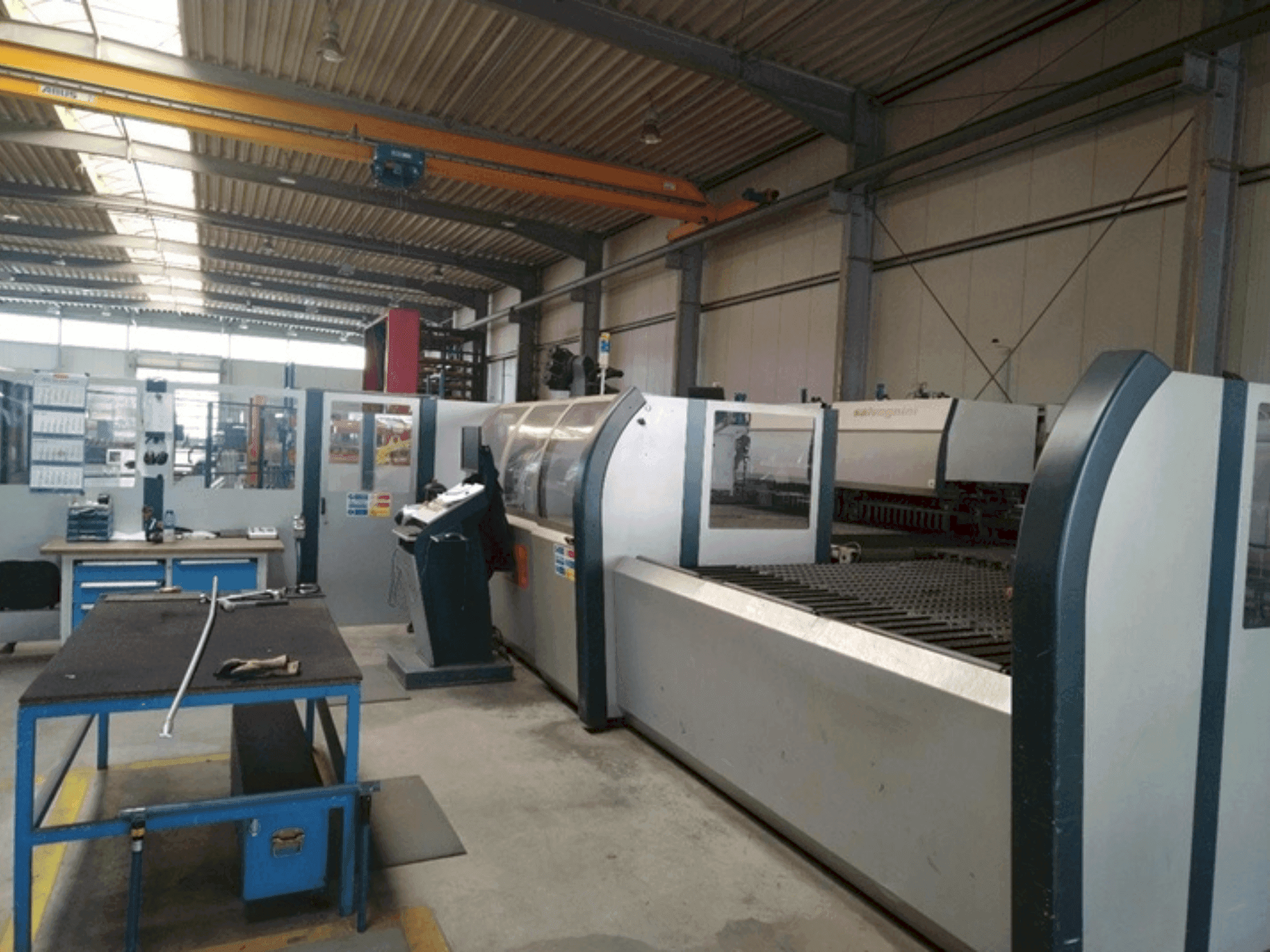 A Salvagnini S4X gép elölnézete