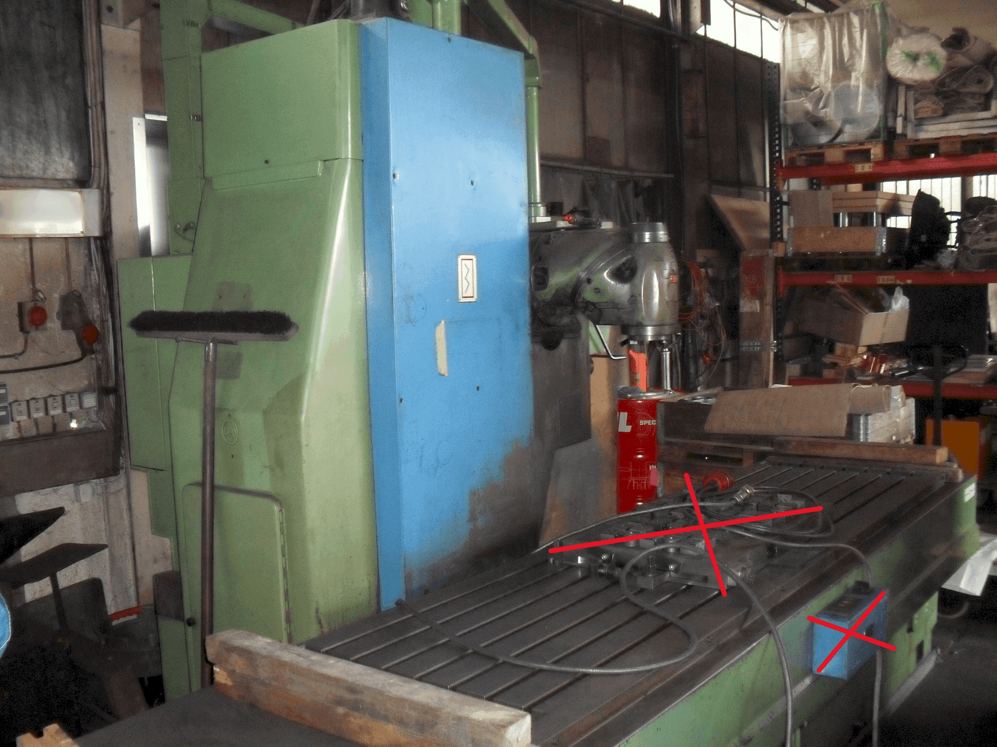 A SACHMAN RP 3 gép elölnézete