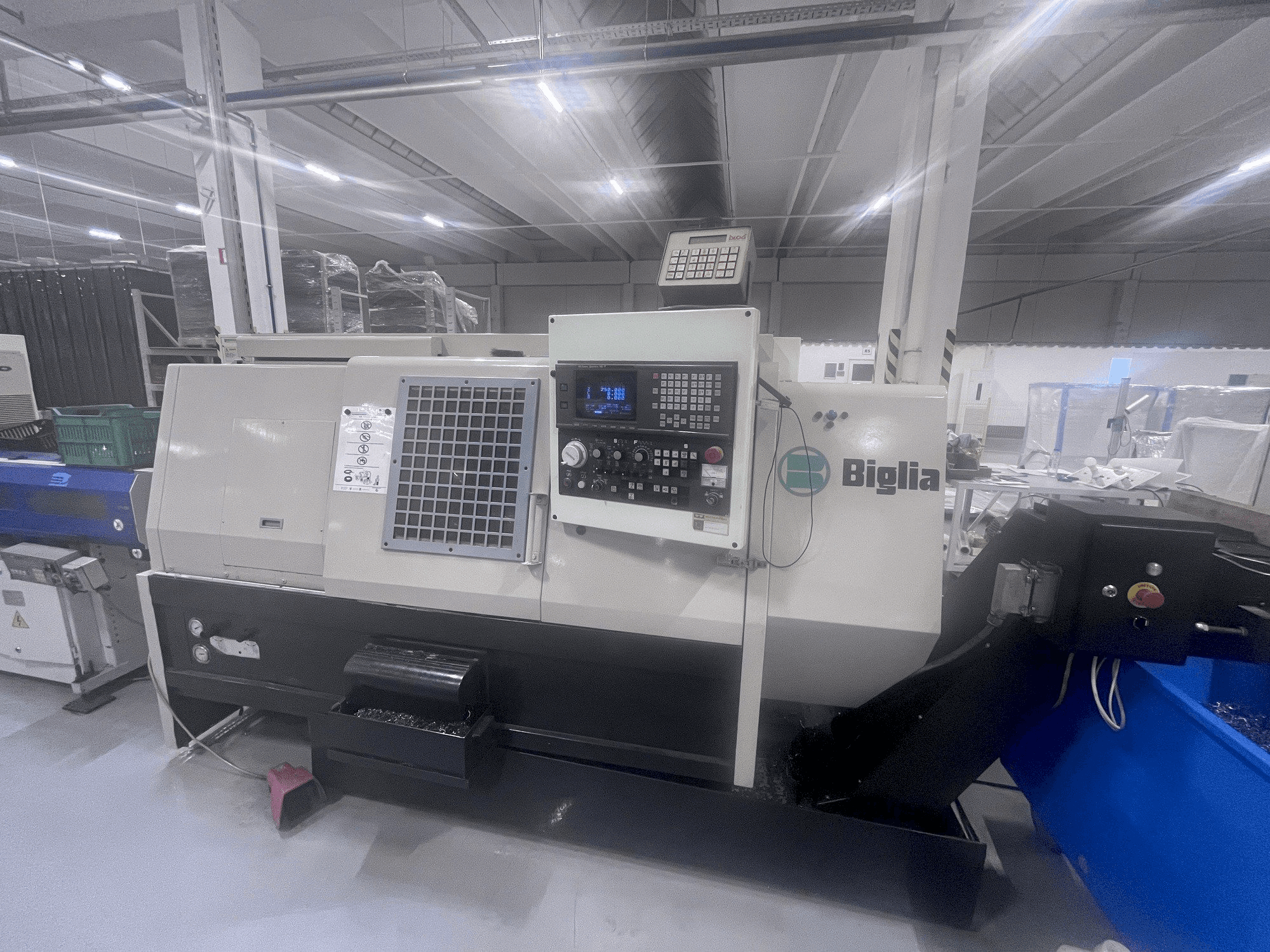A Biglia B 501 MB gép elölnézete