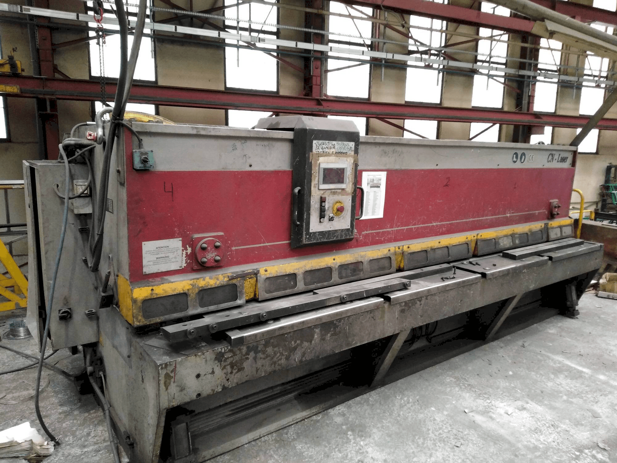 A Casanova VCE 07-4100 X 6 gép elölnézete