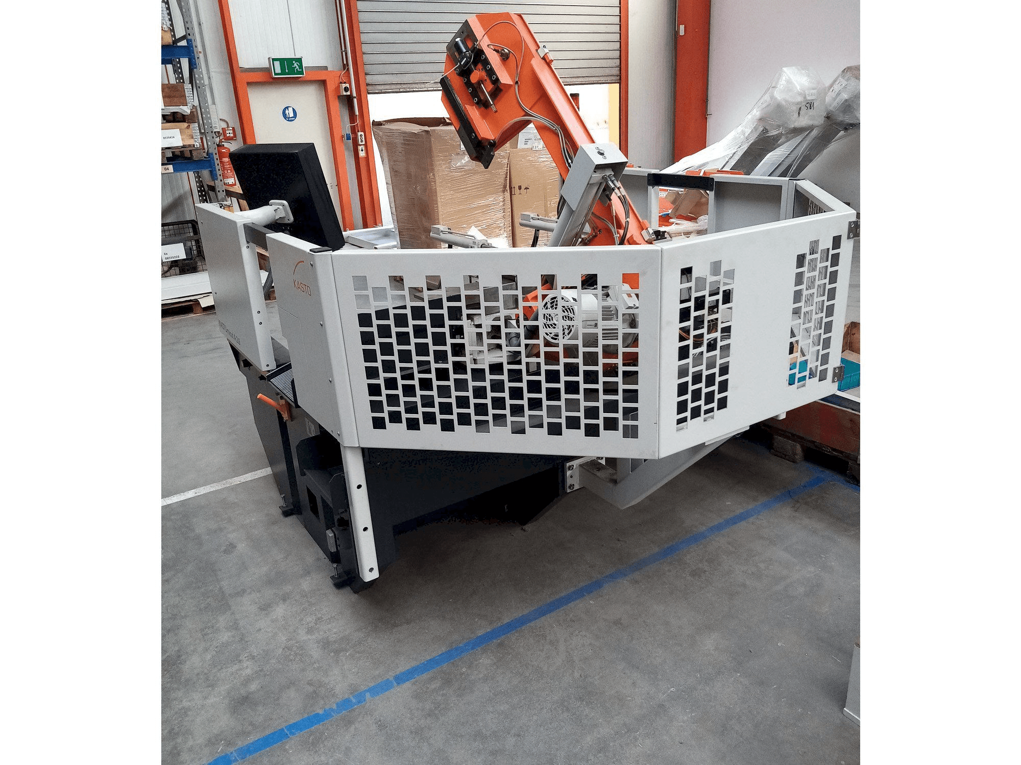 A KASTO micut A 2.6 gép elölnézete