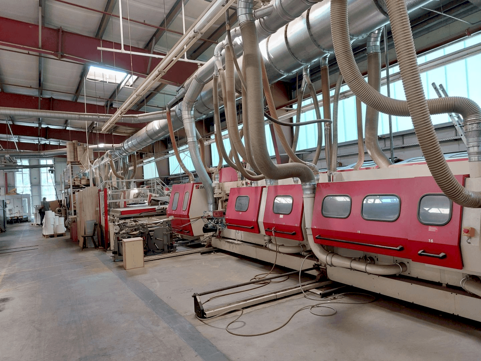 A IMA COMBIMA / K/ II/ R75 / 1075 / V / R3 gép elölnézete