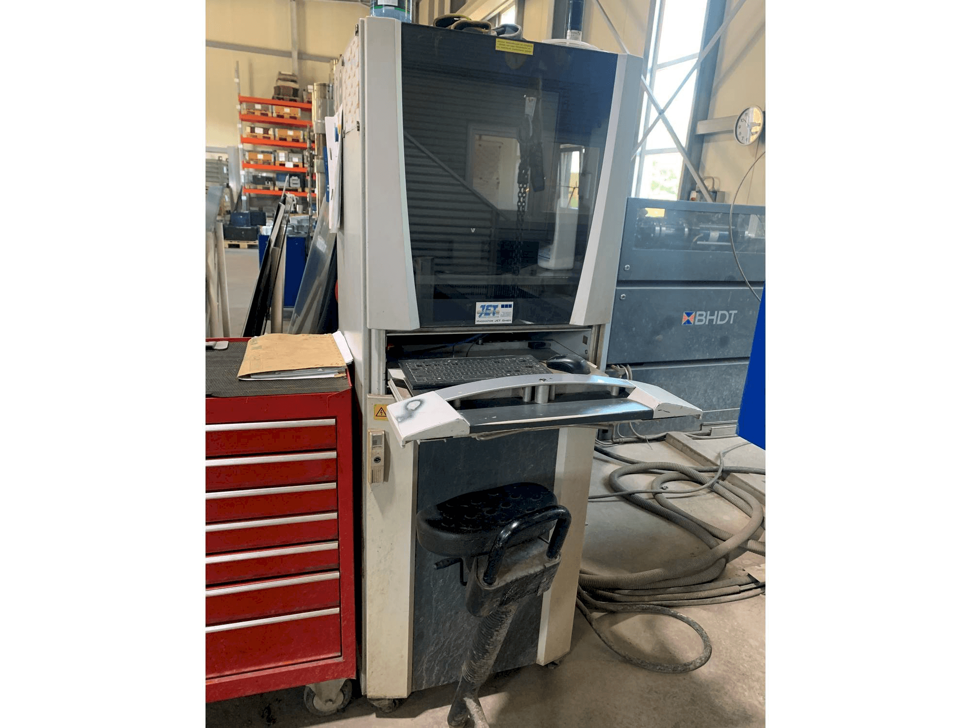 A MAXIMATOR JetMax HS 2515 gép elölnézete