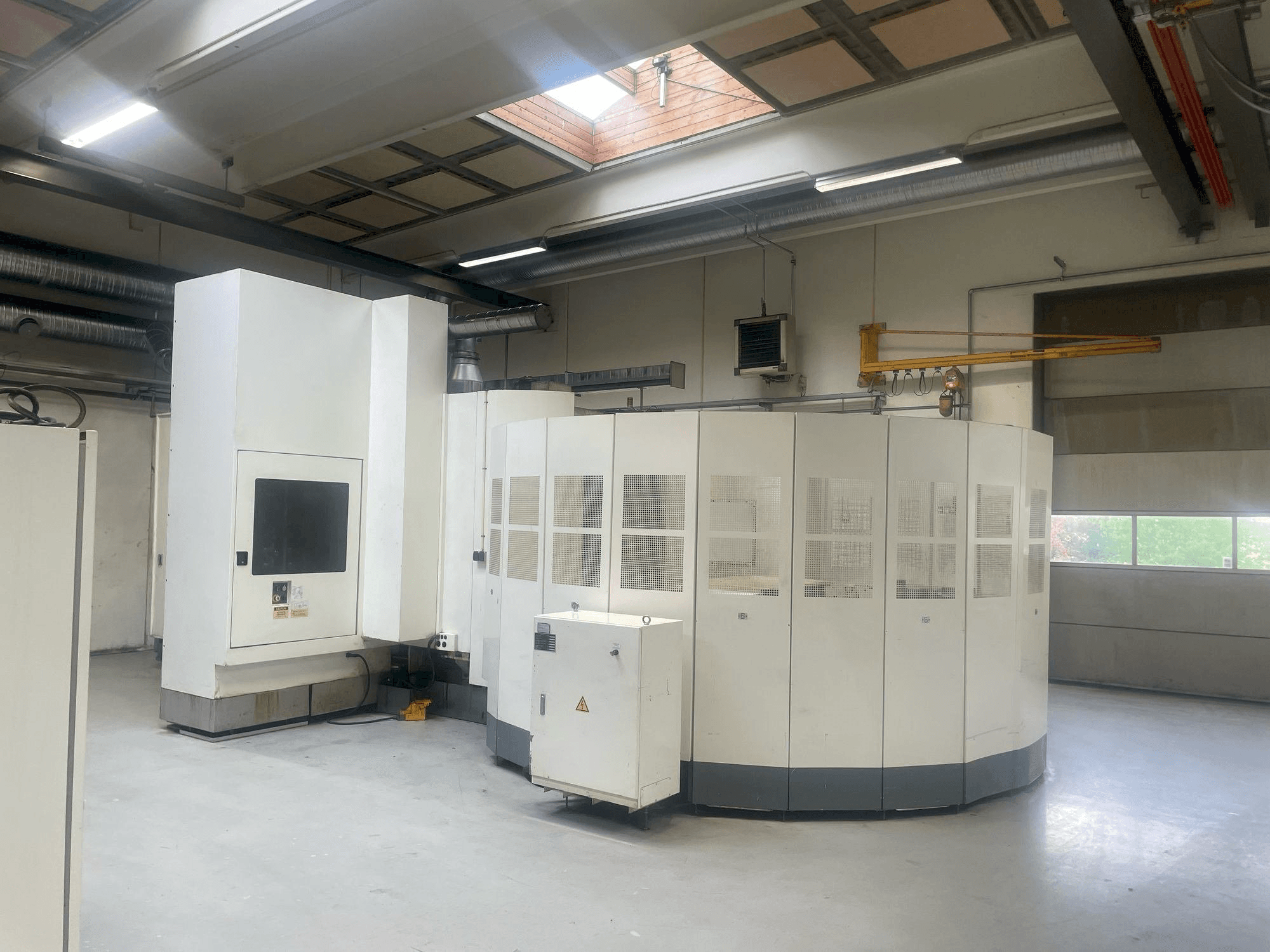 A Kitamura HX500i gép elölnézete