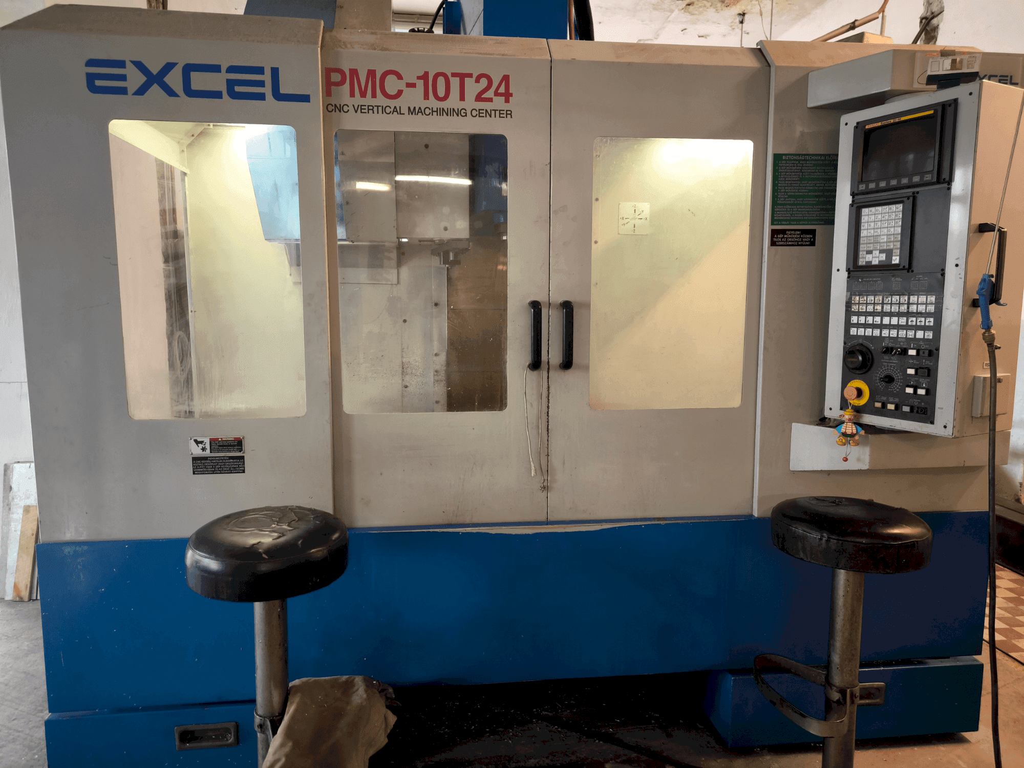 A Excel Excel PMC 10T24 (2004) gép elölnézete