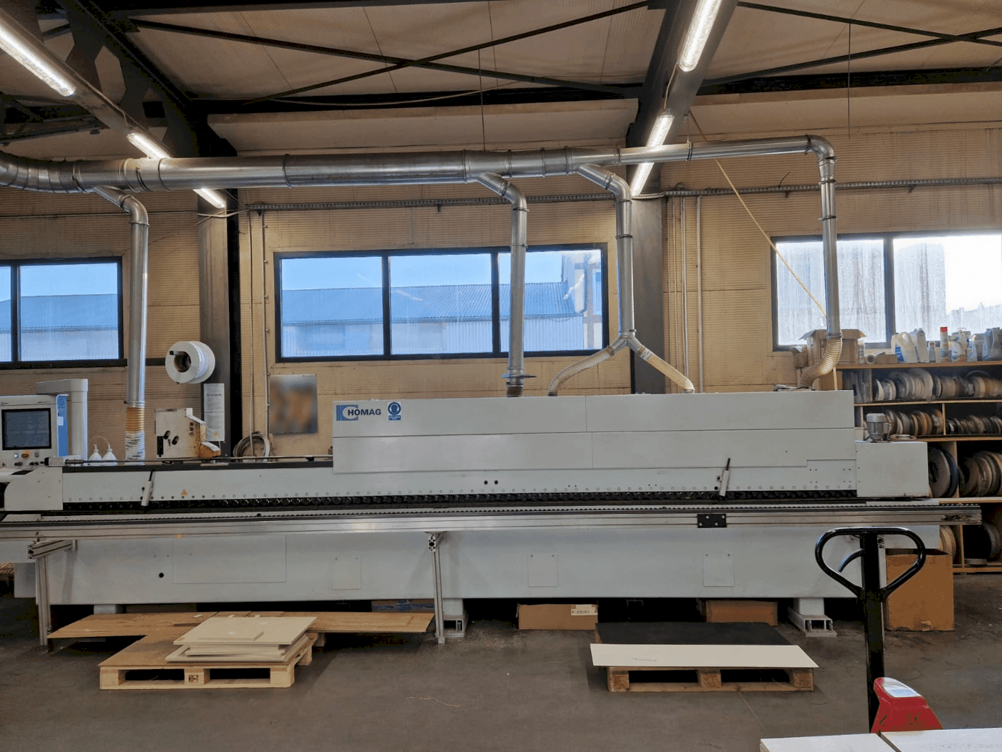 A HOMAG KAL210 Ambition 2262 gép elölnézete