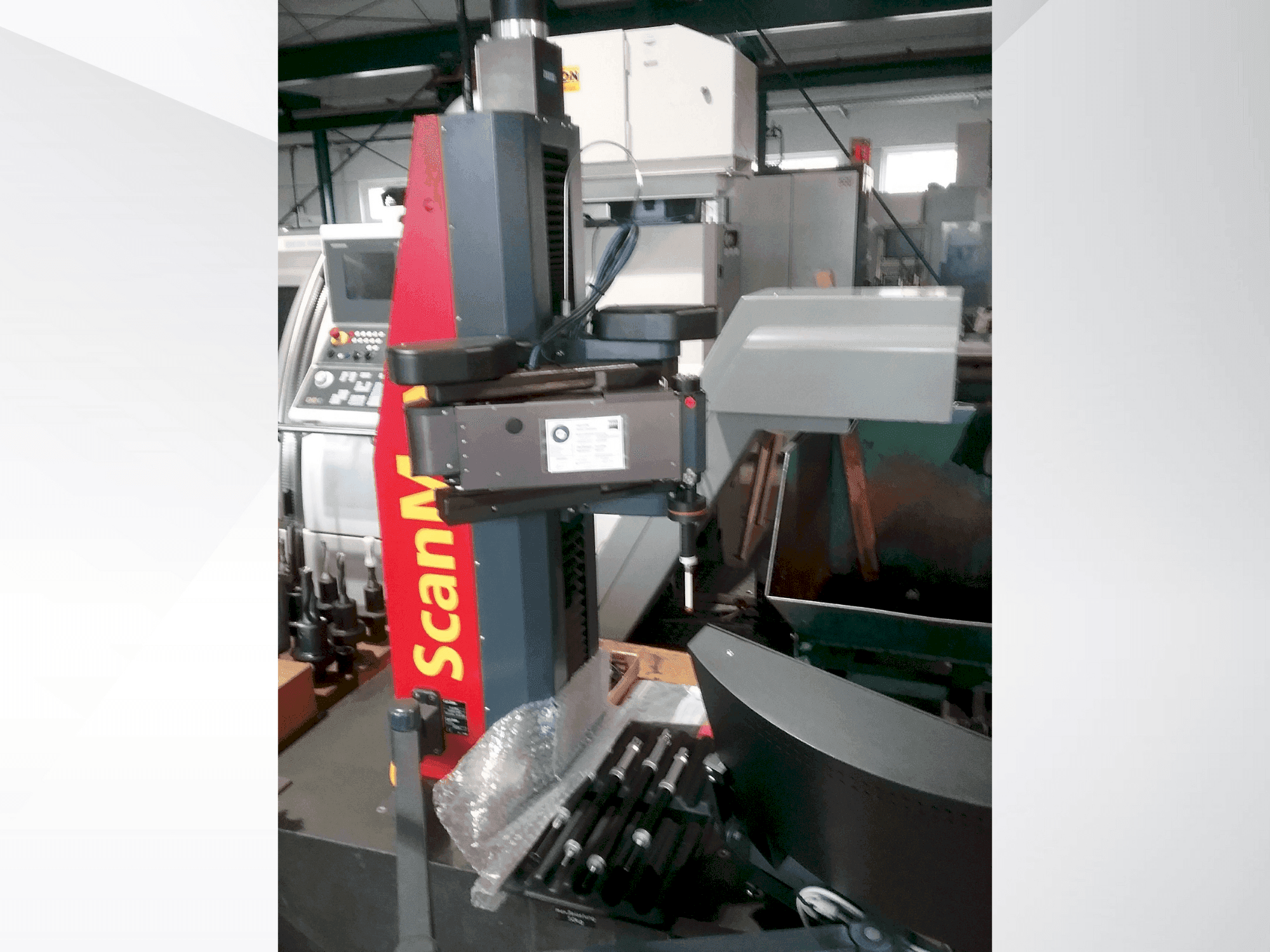 A ZEISS ScanMax gép elölnézete