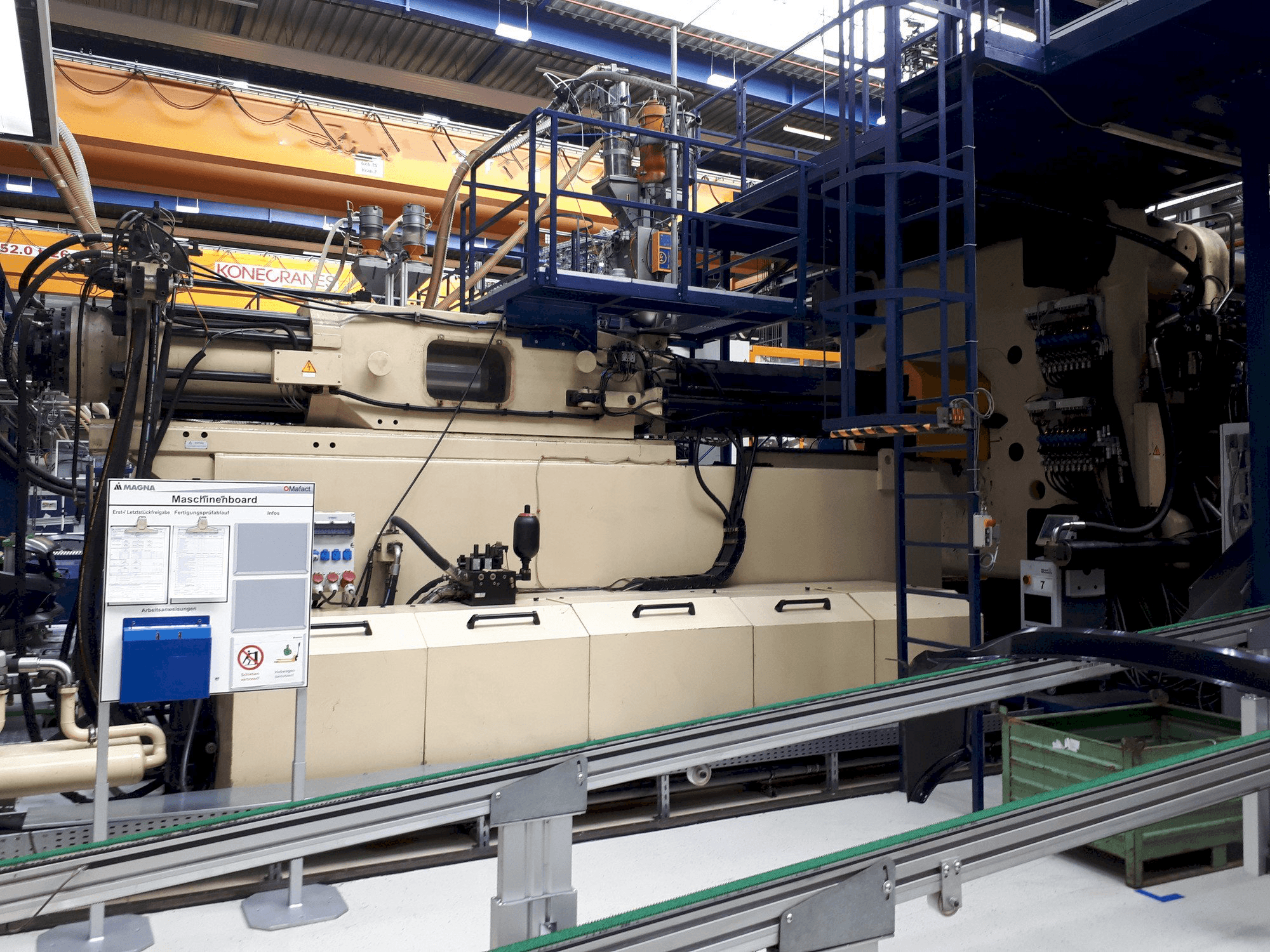 A Husky SGM 3650 gép elölnézete