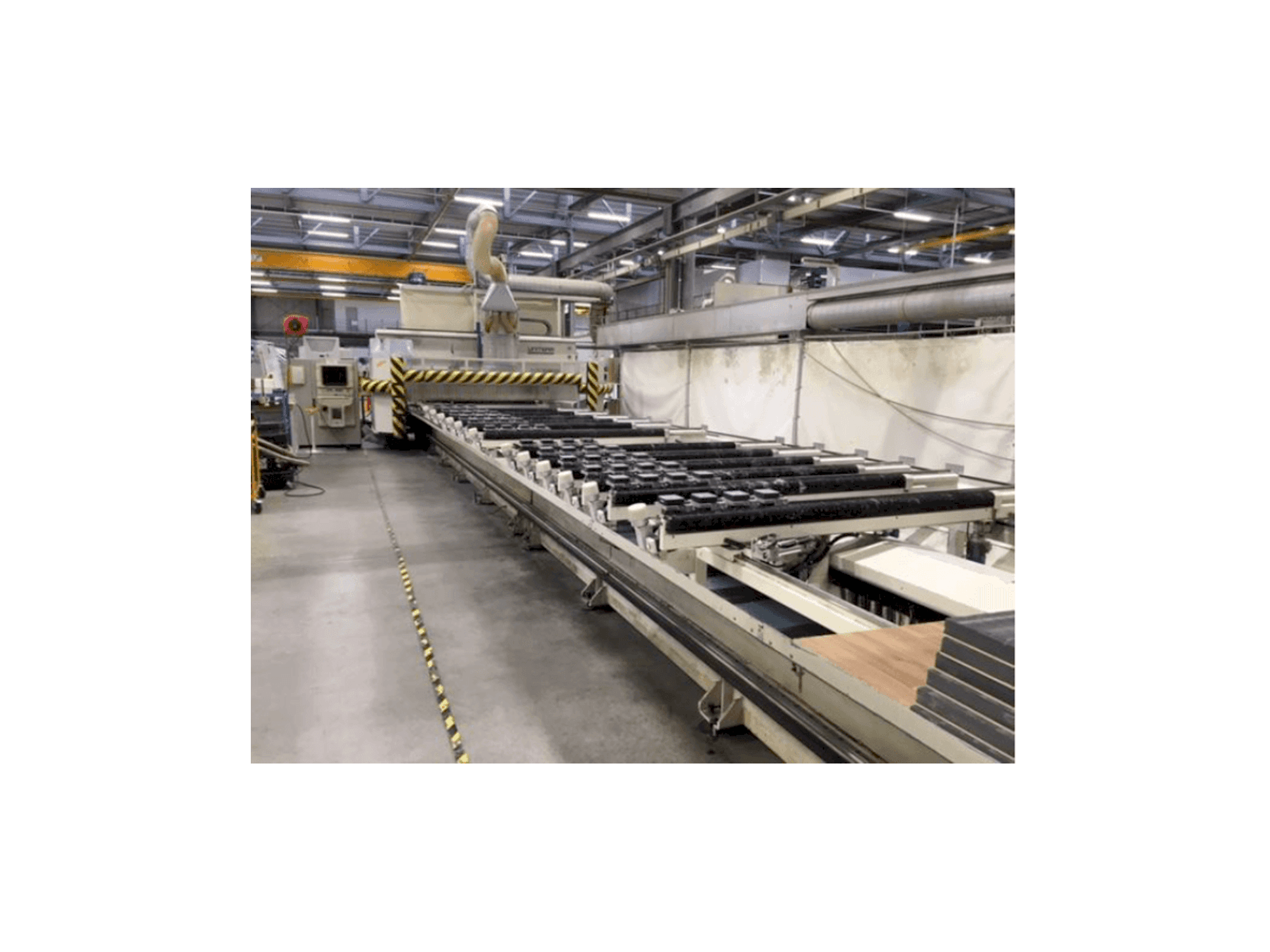 A Uniteam 5 achs gép oldalnézete