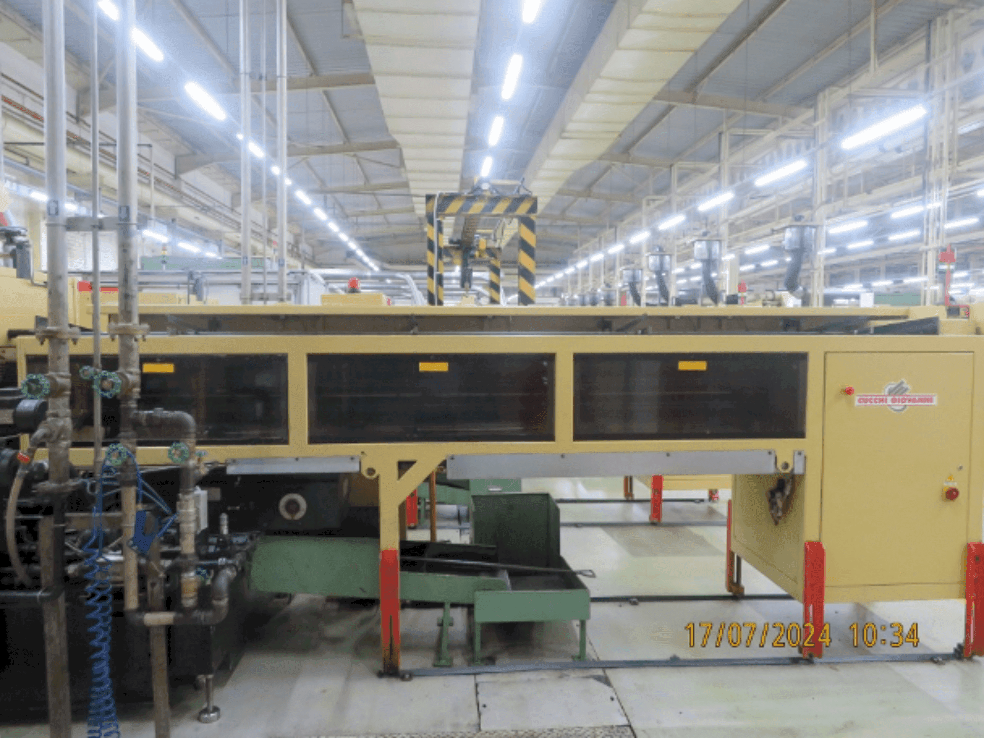 A Schütte AG20 gép elölnézete