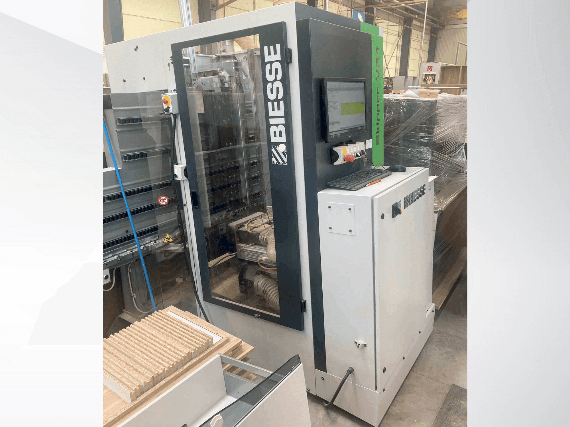 A BIESSE Skipper V 31 gép elölnézete