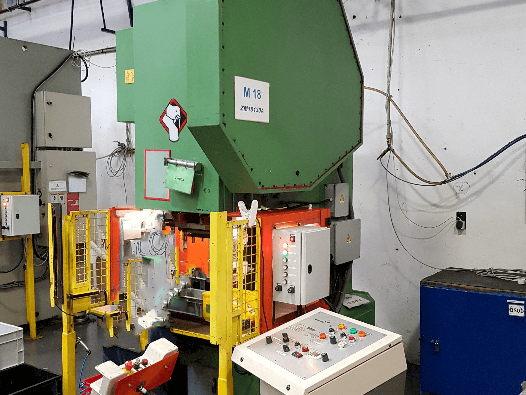 A Giacomo T 130R gép elölnézete