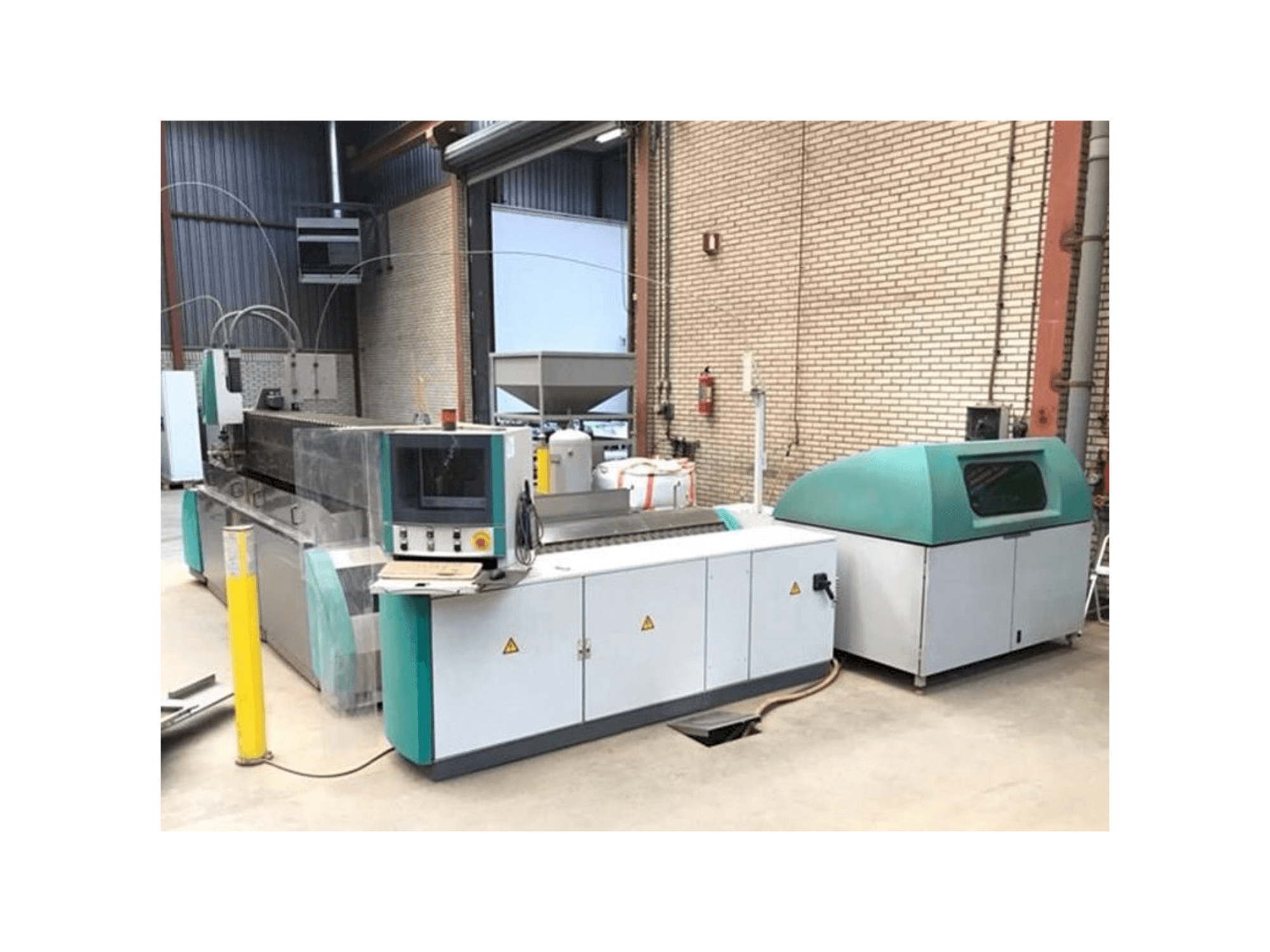 A Flow WMC 3020 gép elölnézete