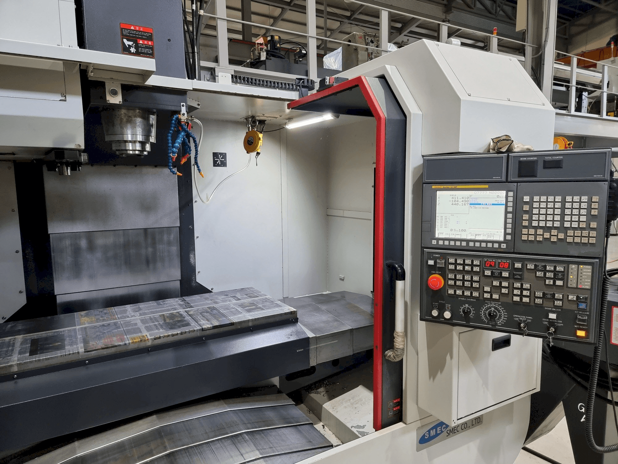 A SMEC LCV 650 gép elölnézete