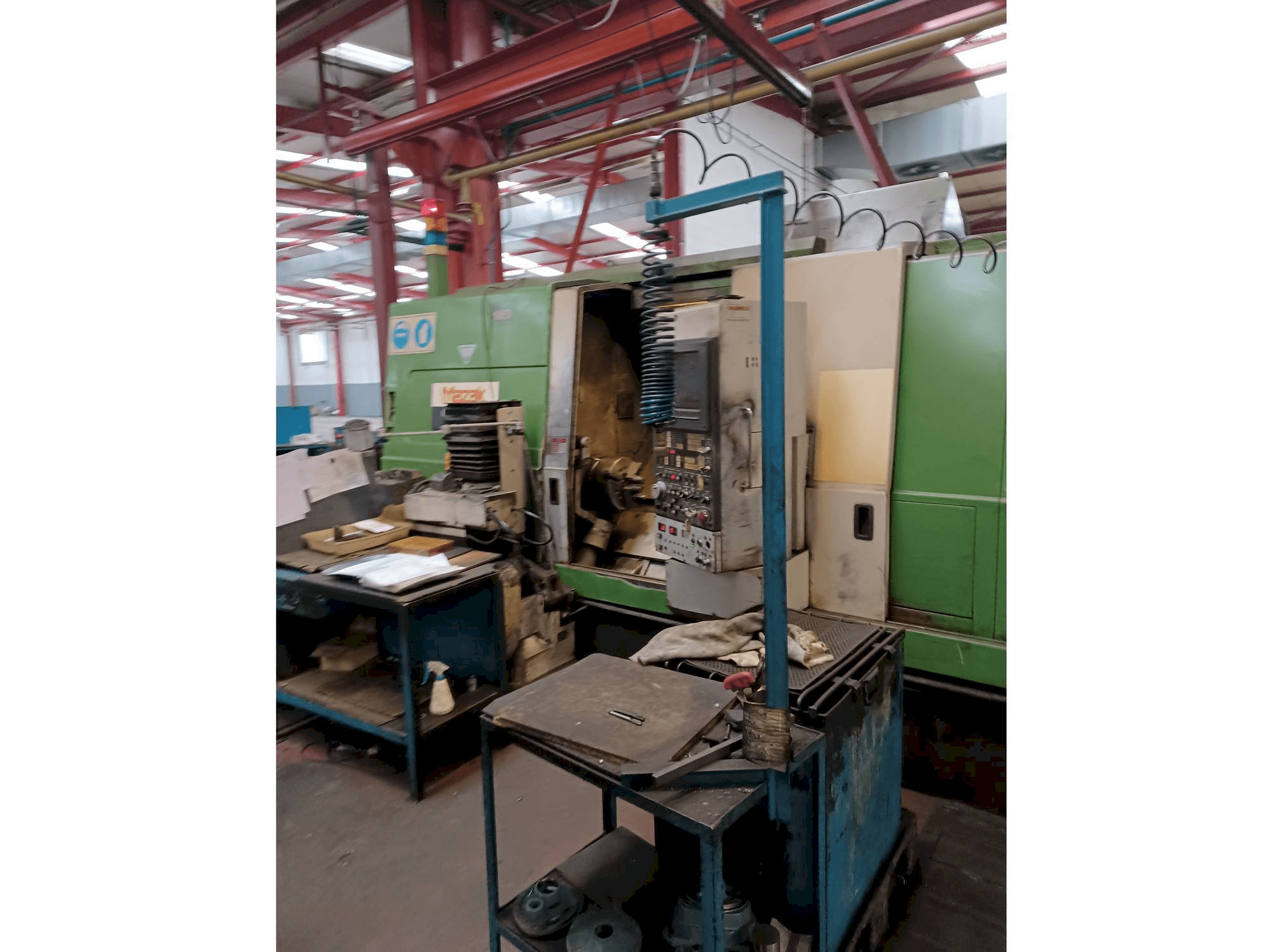 A Mazak Integrex 40 ATC M/C gép elölnézete