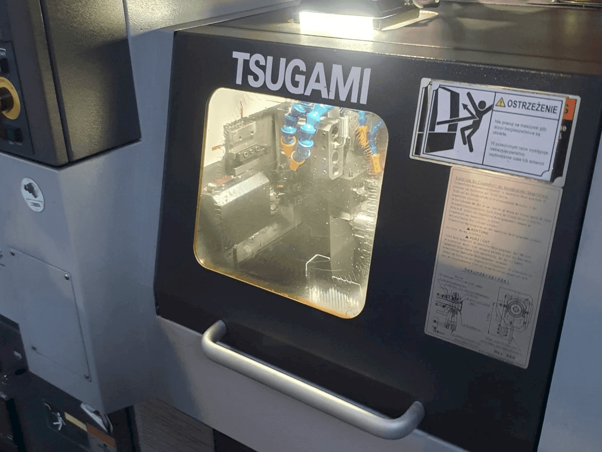 A TSUGAMI BO-205E gép elölnézete