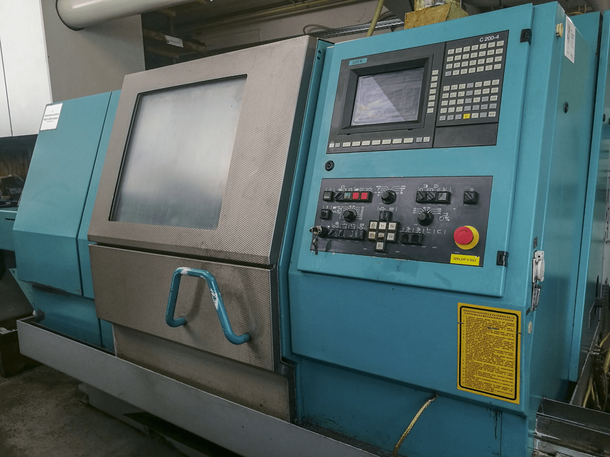 A Index G200 Compact gép elölnézete