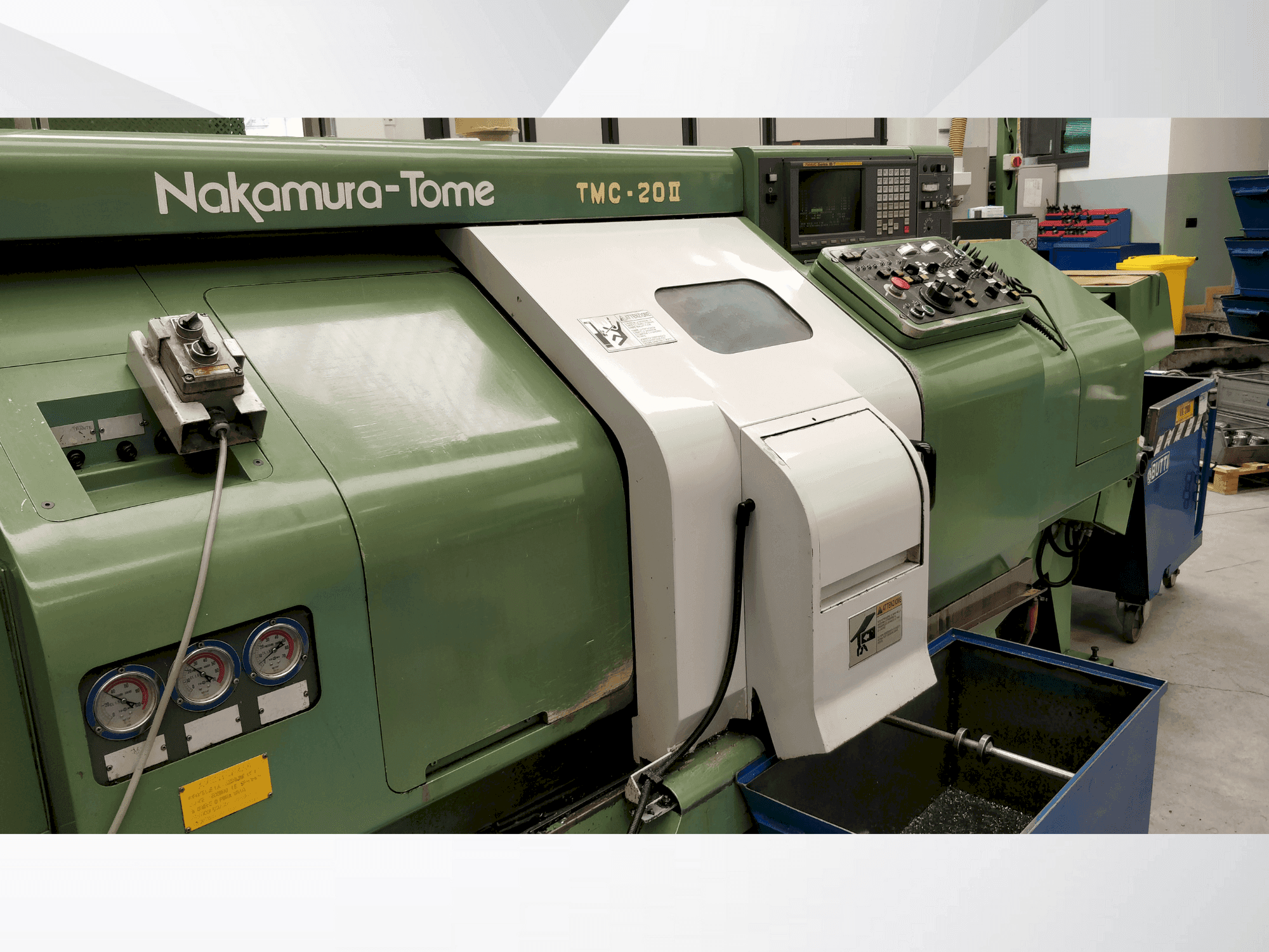 A NAKAMURA-TOME TMC20-II gép elölnézete