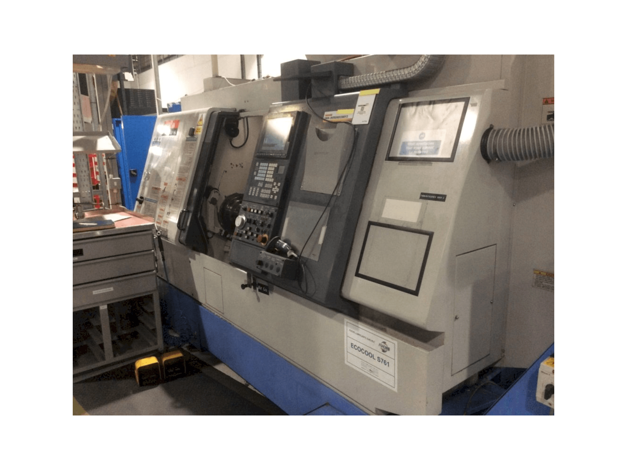 A Mazak Integrex 200-2Y gép elölnézete
