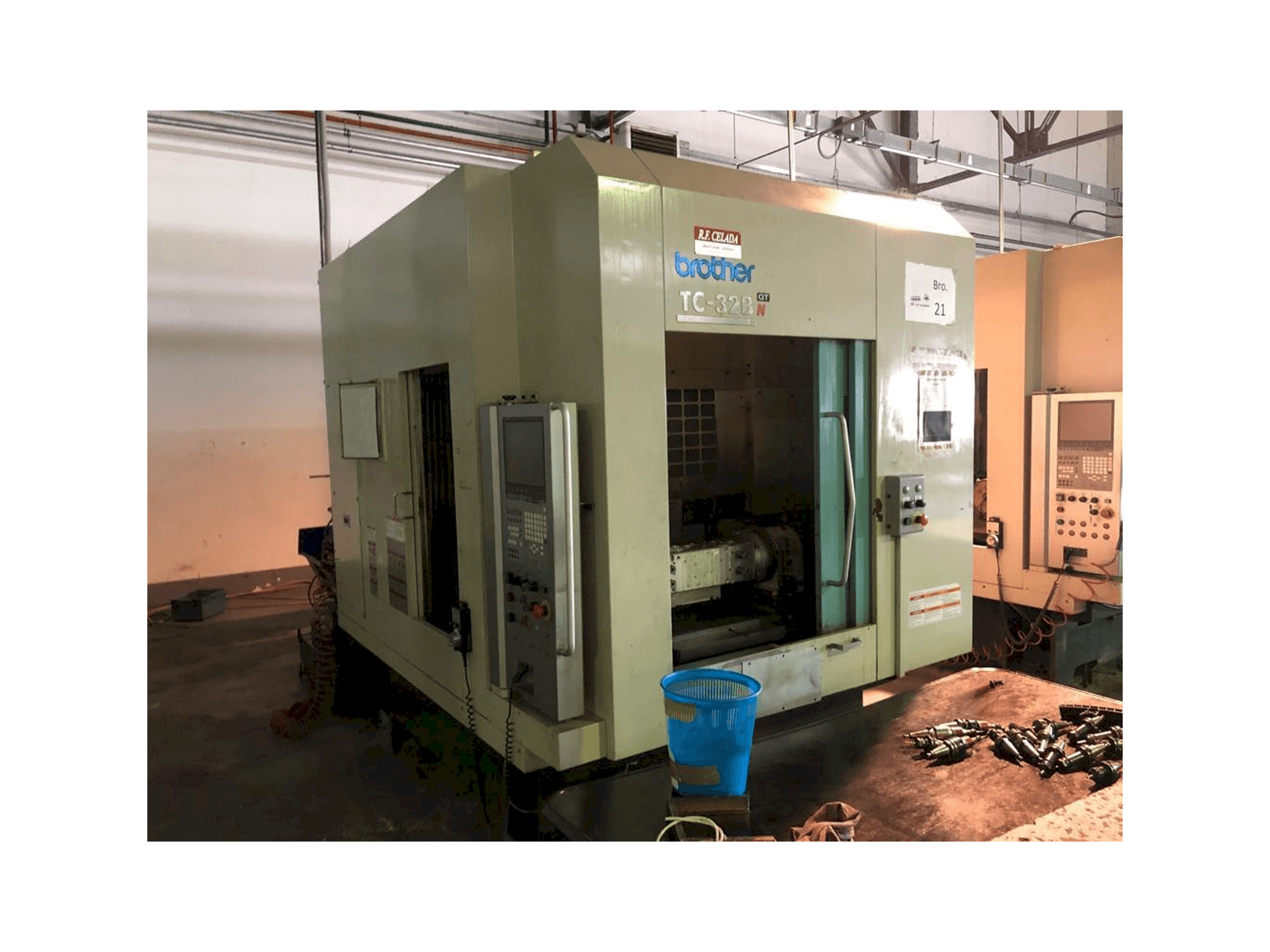 A Brother TC 32B gép elölnézete