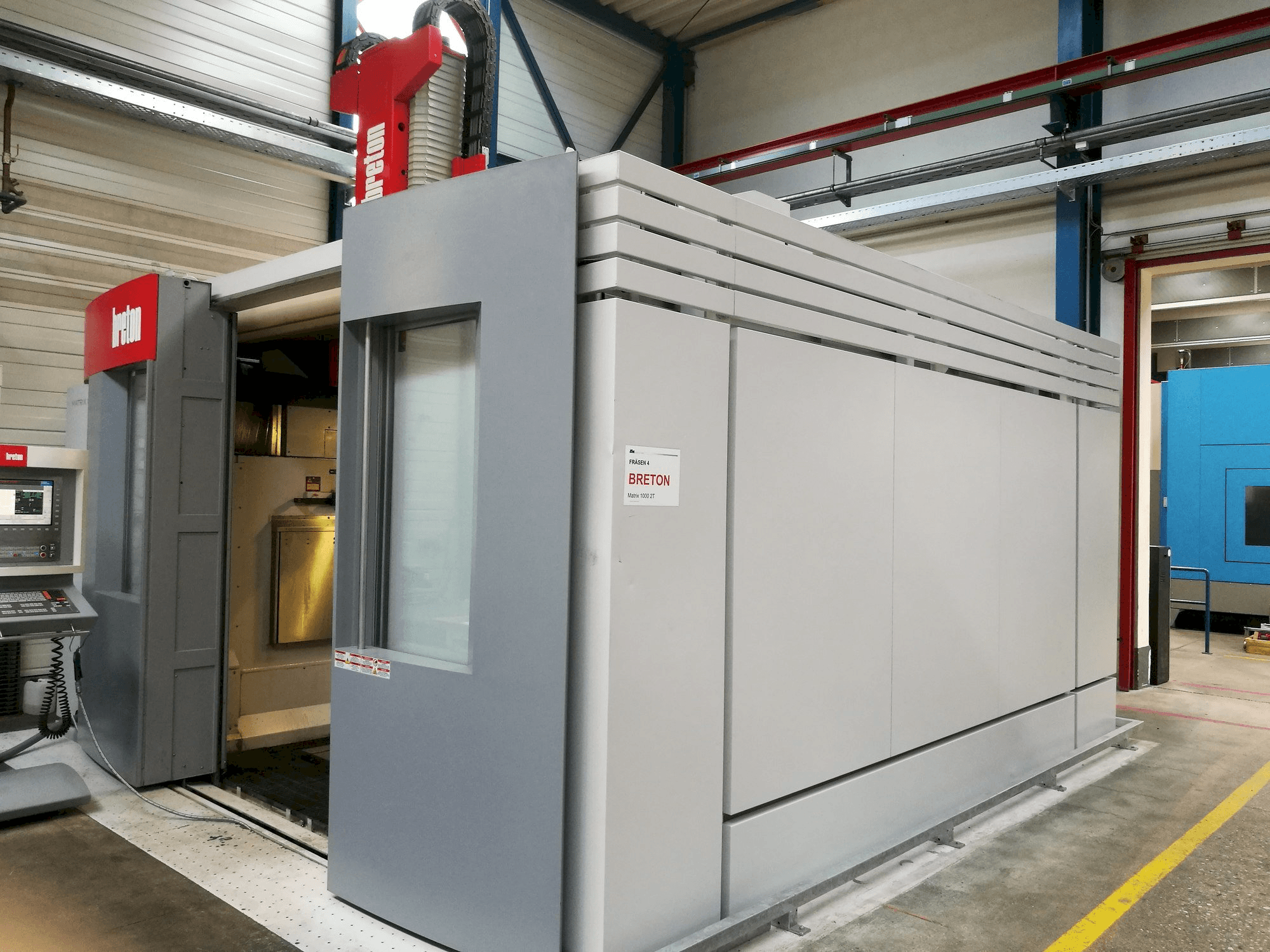 A Breton Matrix 1000 2T DY gép elölnézete