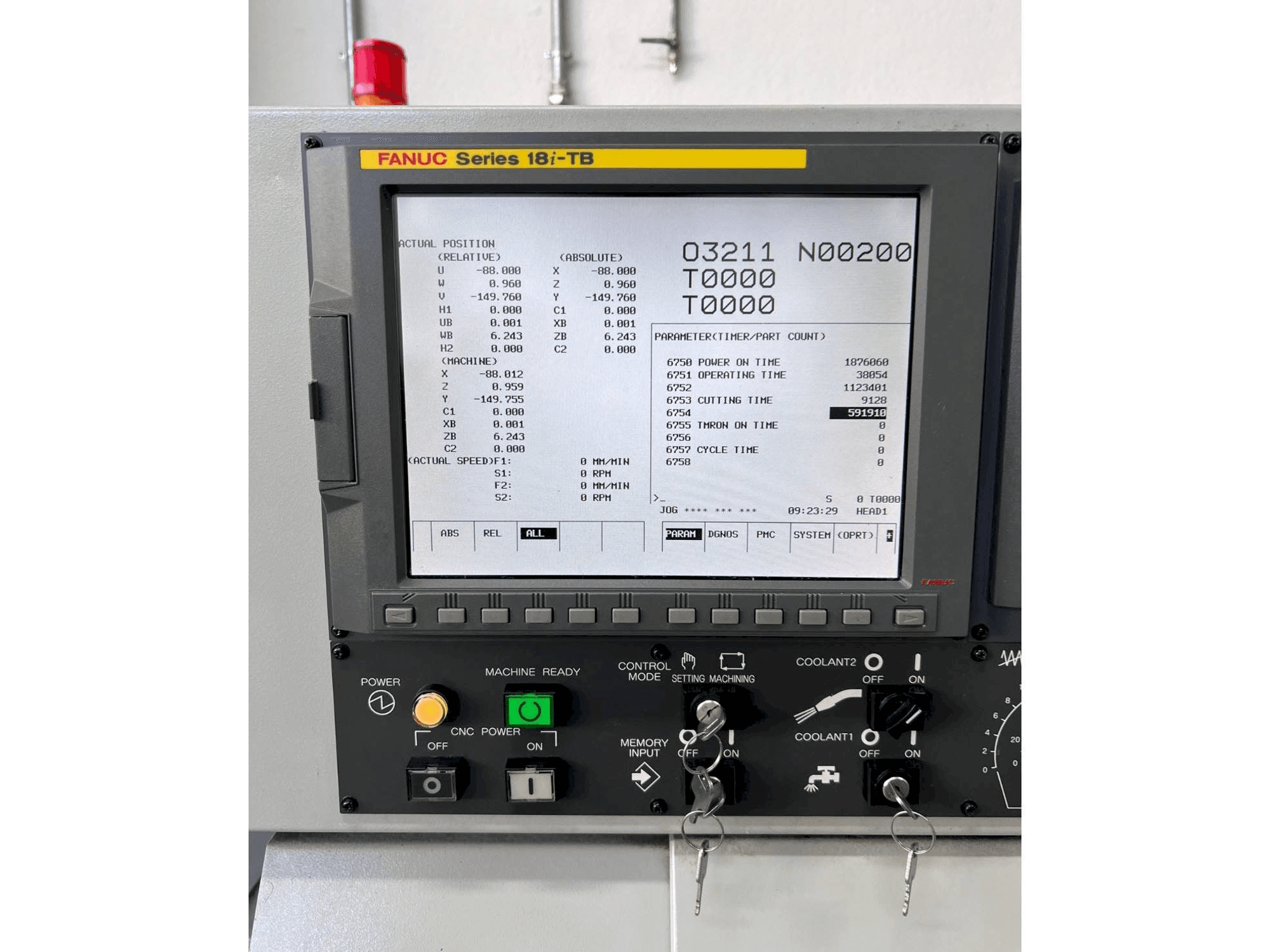 A Star SR-32J type N gép vezérlőegysége