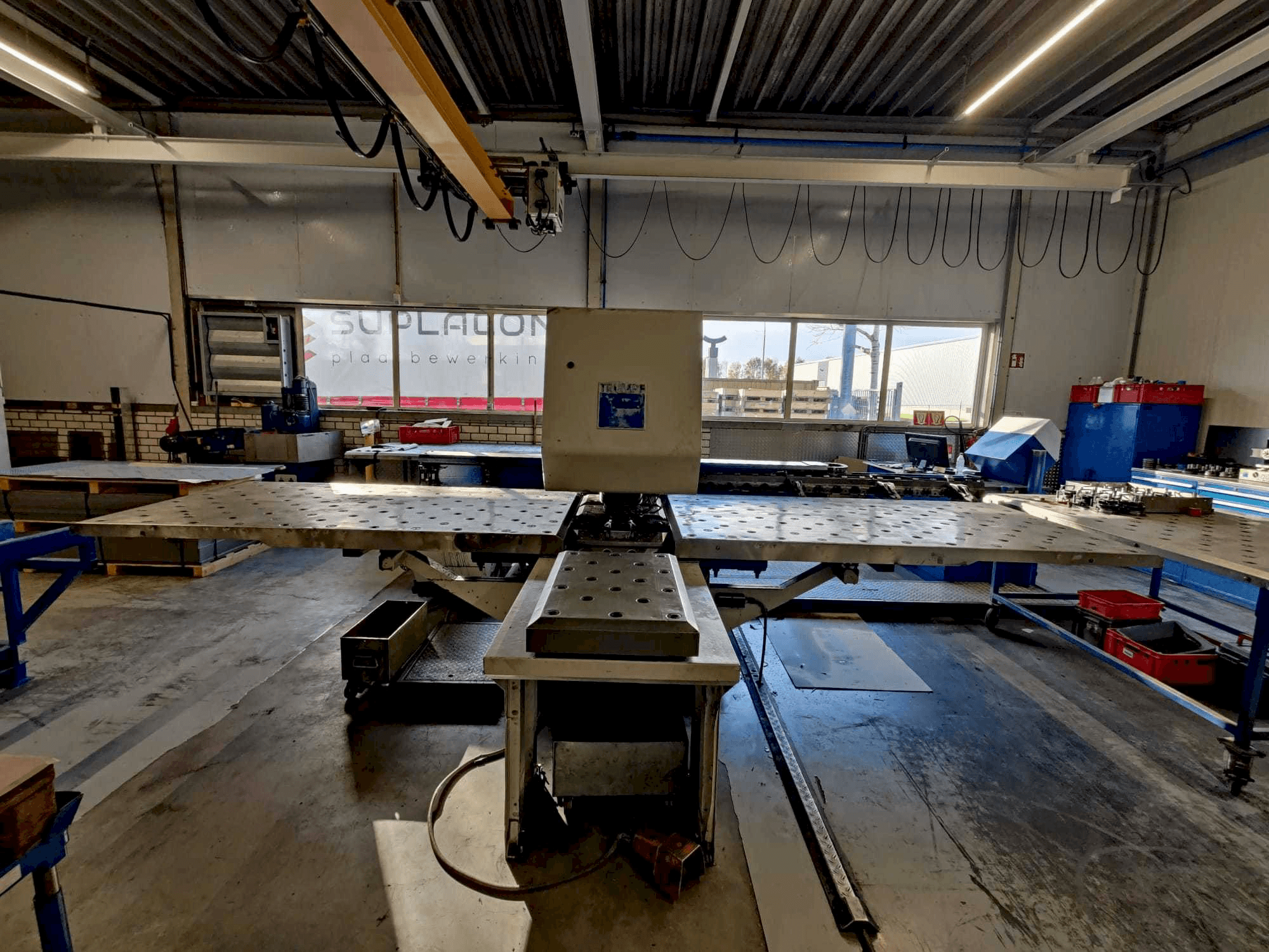 A Trumpf Trumatic 500 gép elölnézete