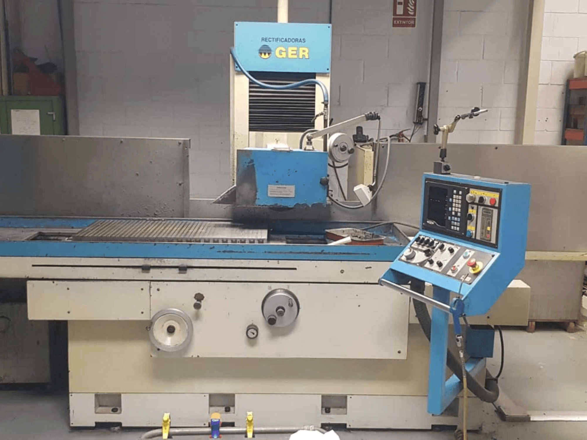 A GER S-100/50 gép elölnézete