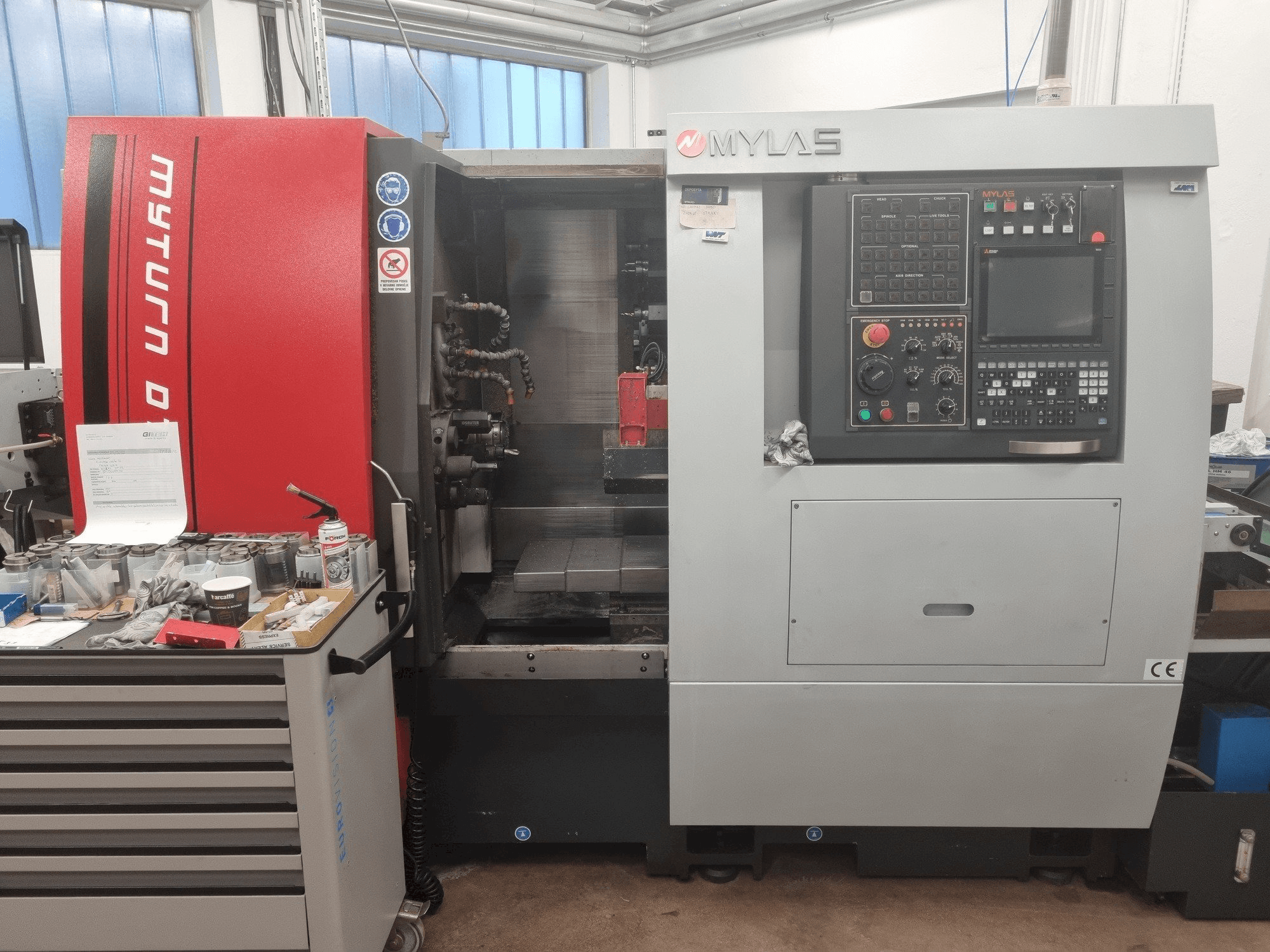 A MYLAS DT52 gép elölnézete