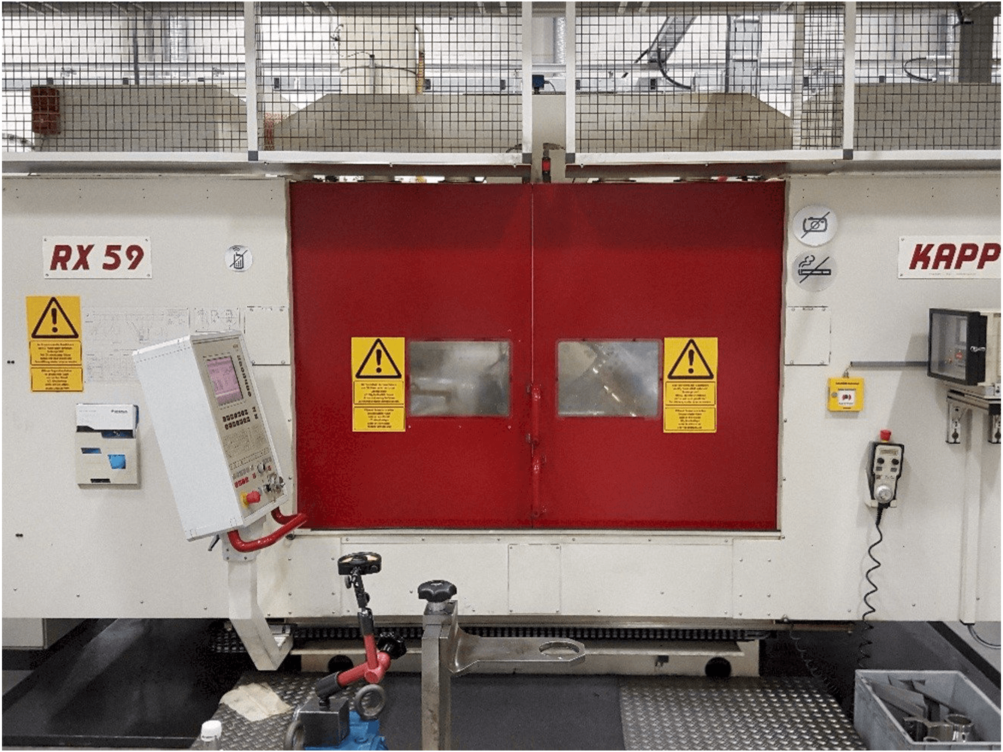 A Kapp RX59 gép elölnézete