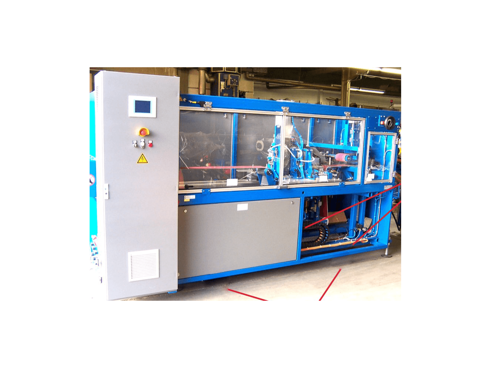 A BASTON TSQ-P-503-S-100 gép bal oldali nézete