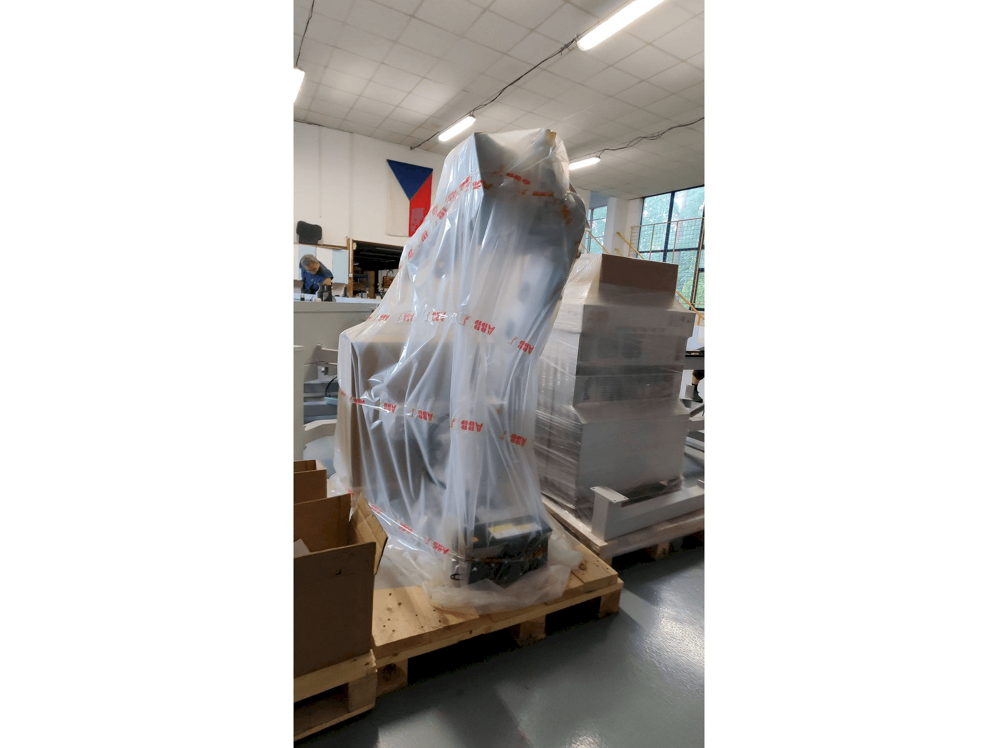 A ABB IRB 4600 gép elölnézete