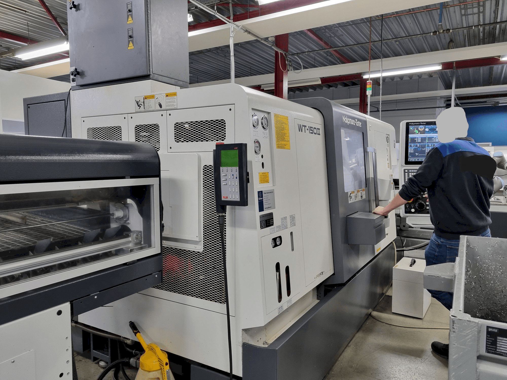 A NAKAMURA-TOME WT-150II gép elölnézete