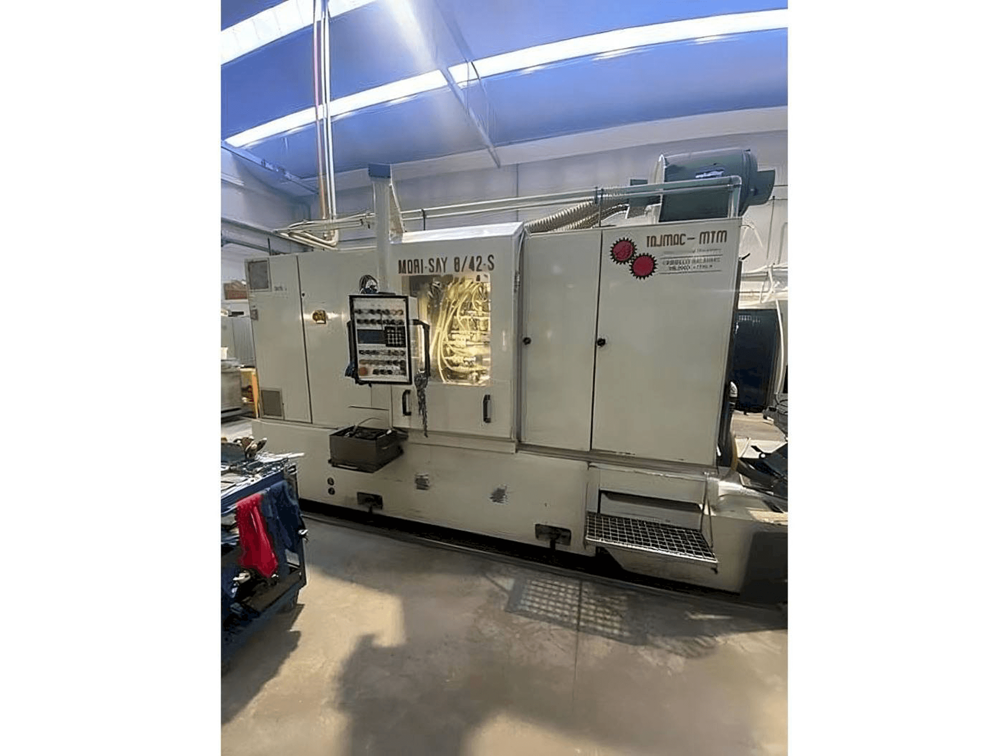 A MORI SAY 8/42-S gép elölnézete